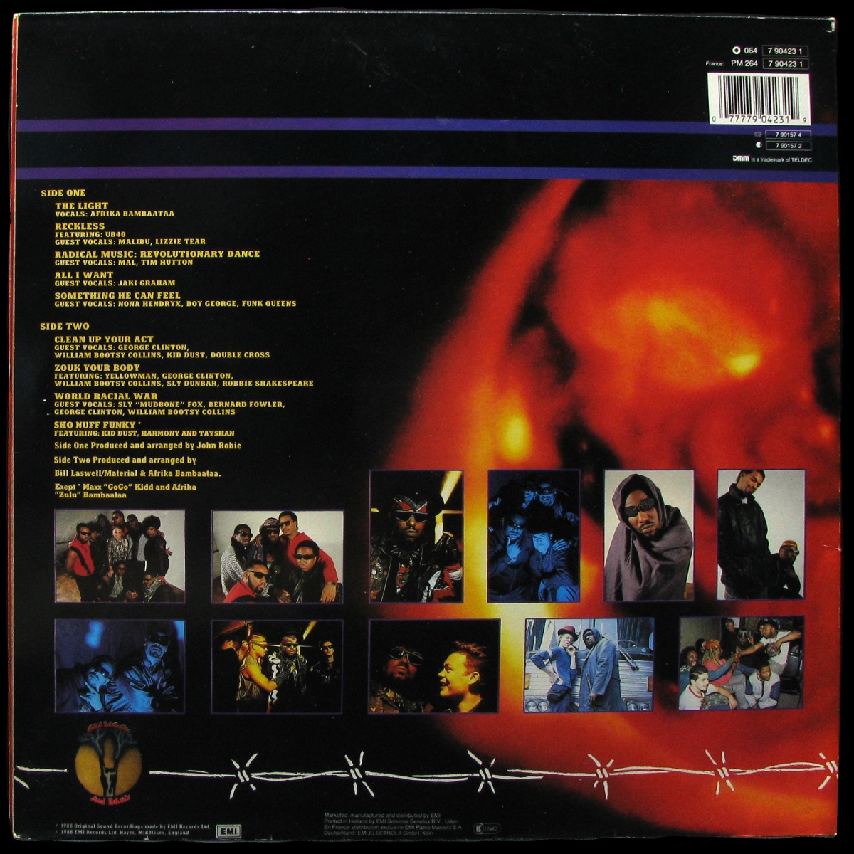 LP Afrika Bambaataa — Light фото 2