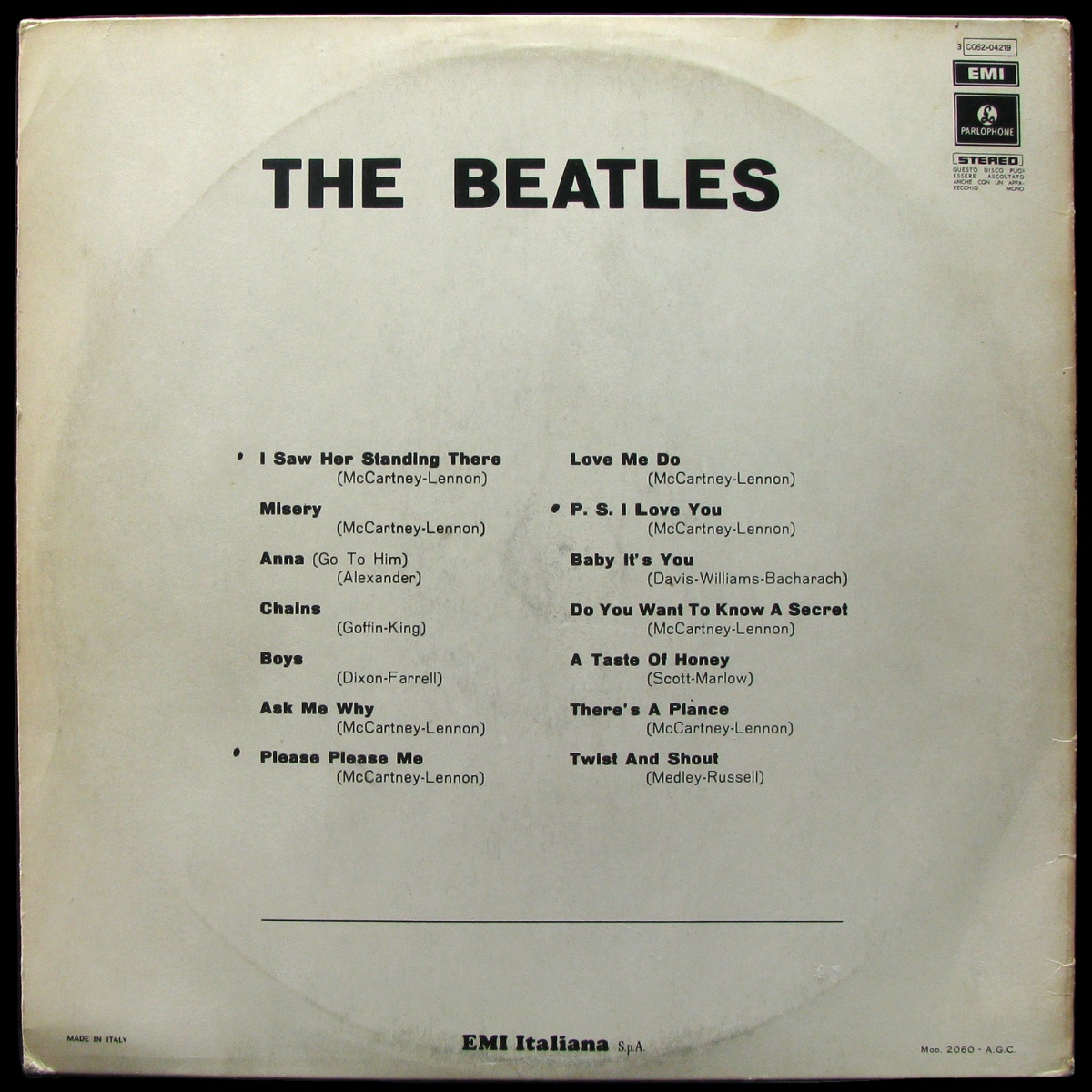 LP Beatles — Beatles фото 2