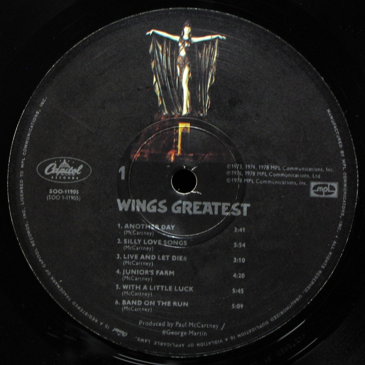 LP Wings — Wings Greatest фото 2