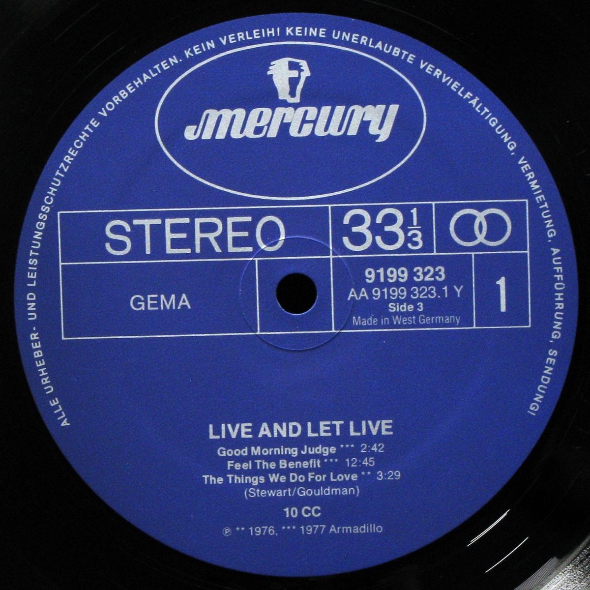 LP 10 CC — Live And Let Live (2LP) фото 2