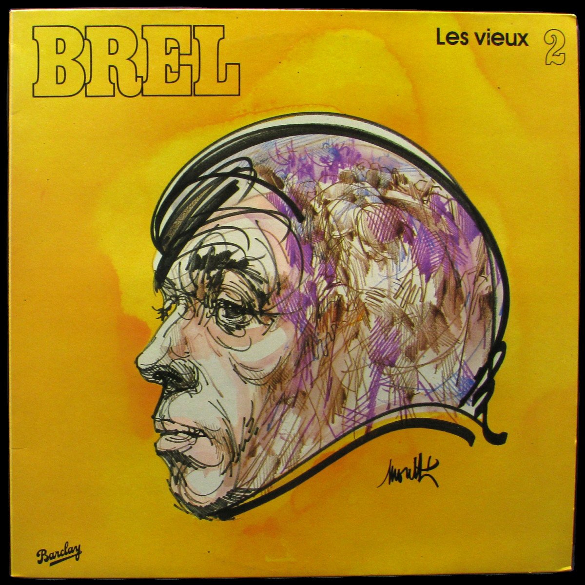 LP Jacques Brel — Les Vieux 2 фото