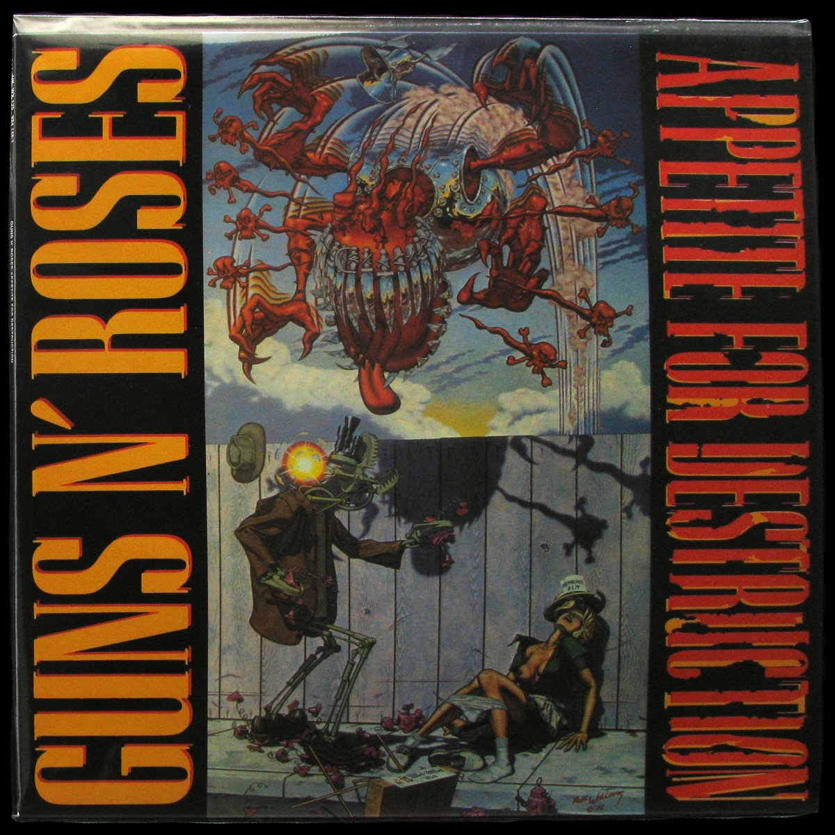 LP Guns N' Roses — Appetite For Destruction (coloured vinyl) фото