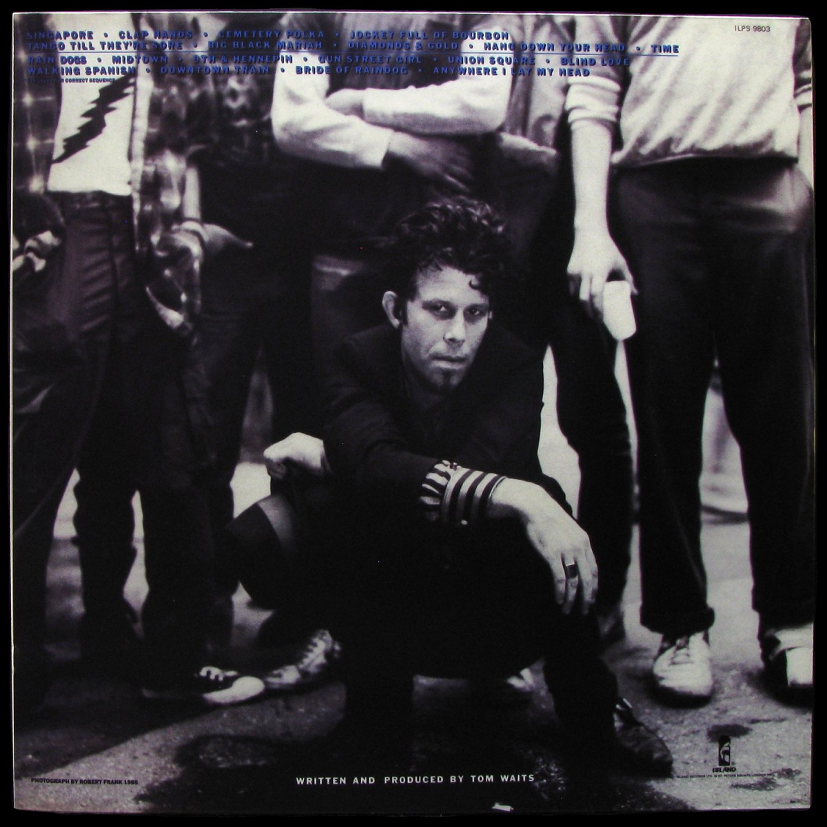 LP Tom Waits — Rain Dogs фото 2