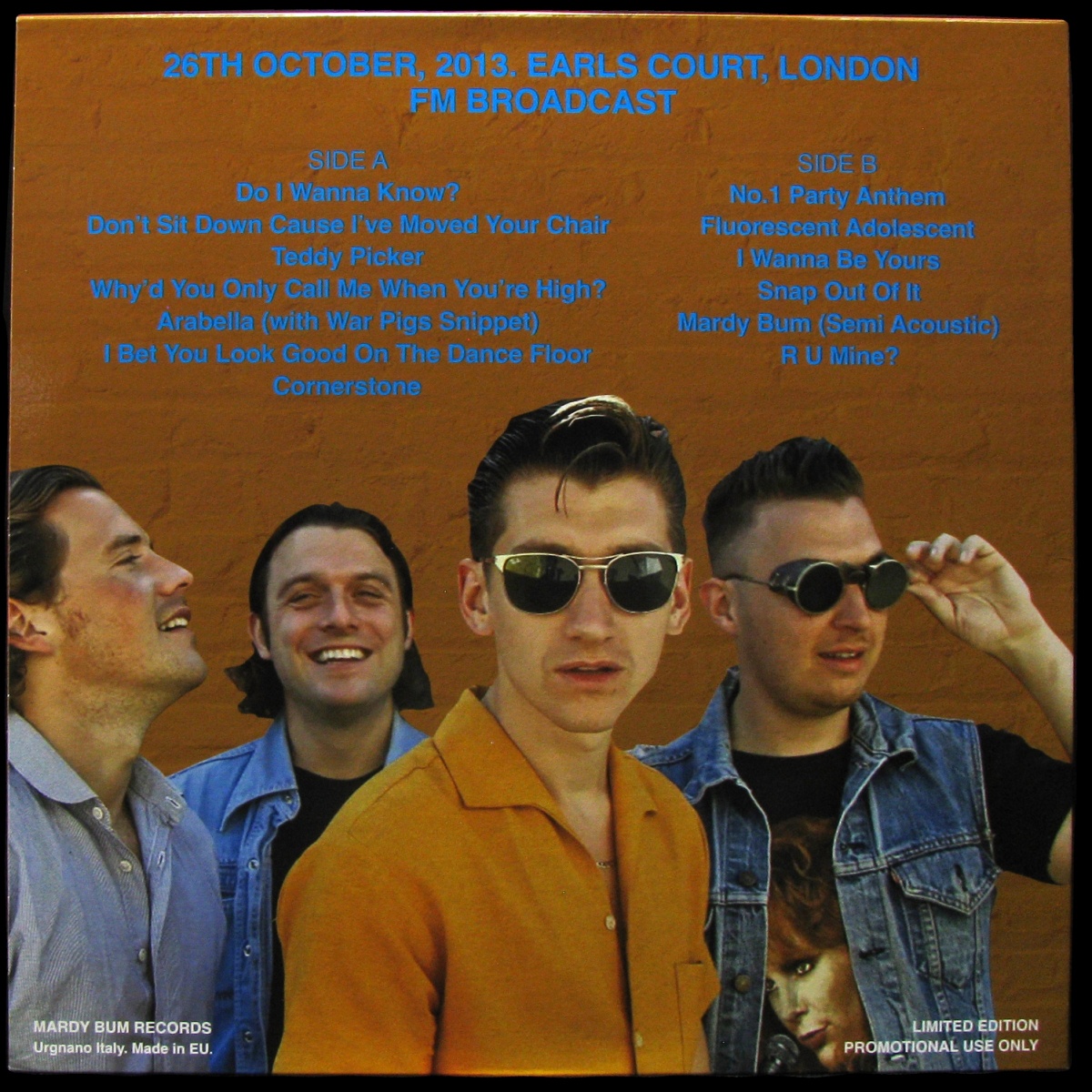 LP Arctic Monkeys — Mad Dogs & Englishmen (coloured vinyl) фото 2