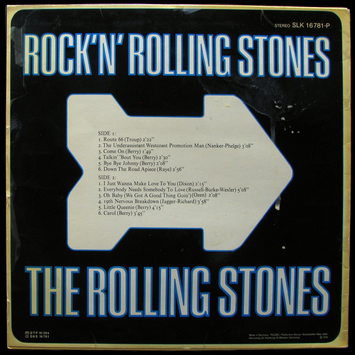 LP Rolling Stones — Rock 'N' Rolling Stones фото 2