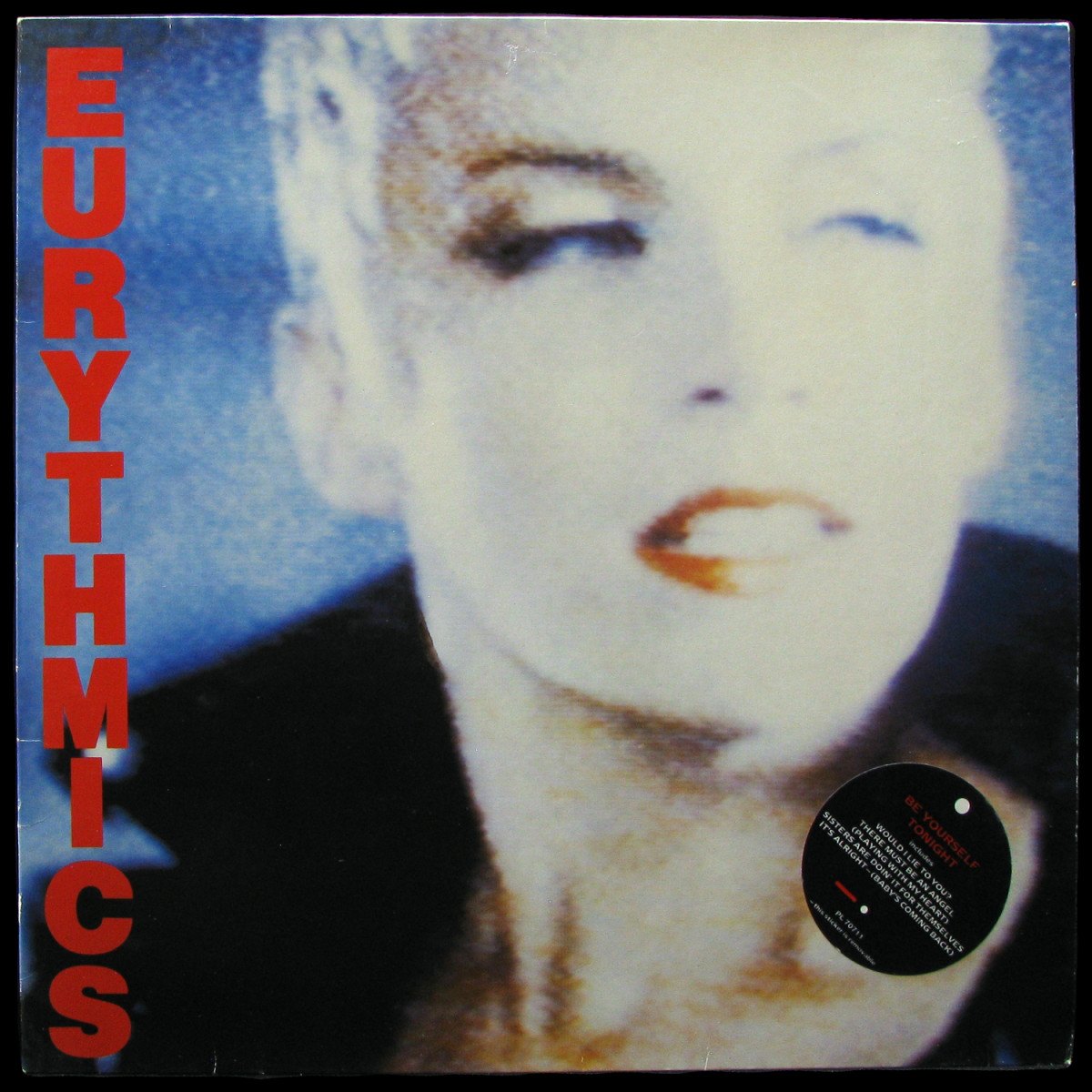 LP Eurythmics — Be Yourself Tonight фото