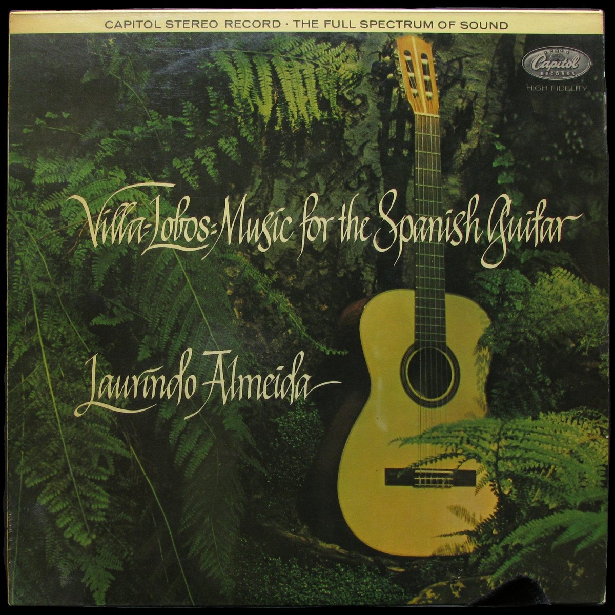 LP Laurindo Almeida / Heitor Villa-Lobos — Villa Lobos: Music For The Spanish Guitar фото