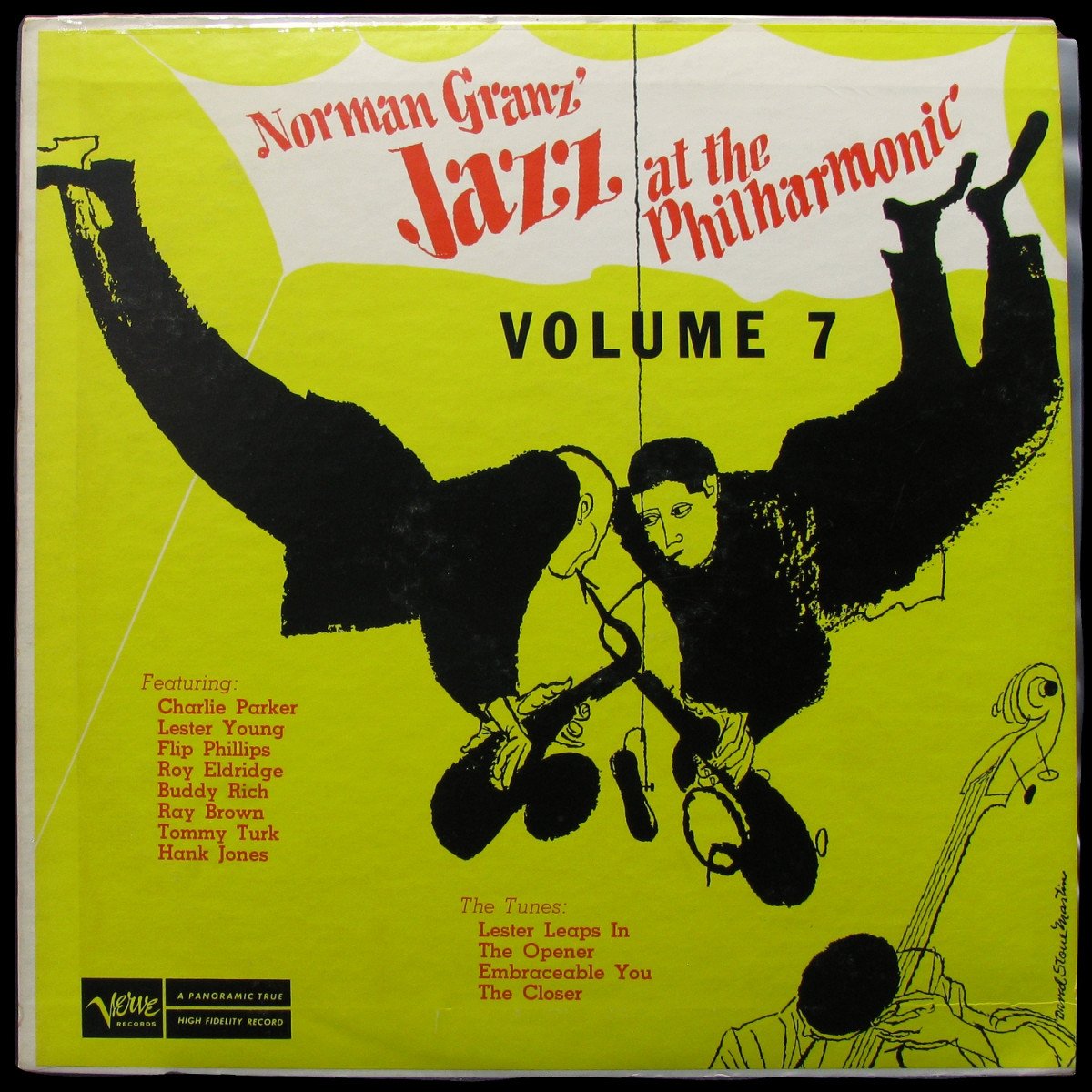 LP V/A — Norman Granz' Jazz At The Philharmonic Volume 7 (mono) фото