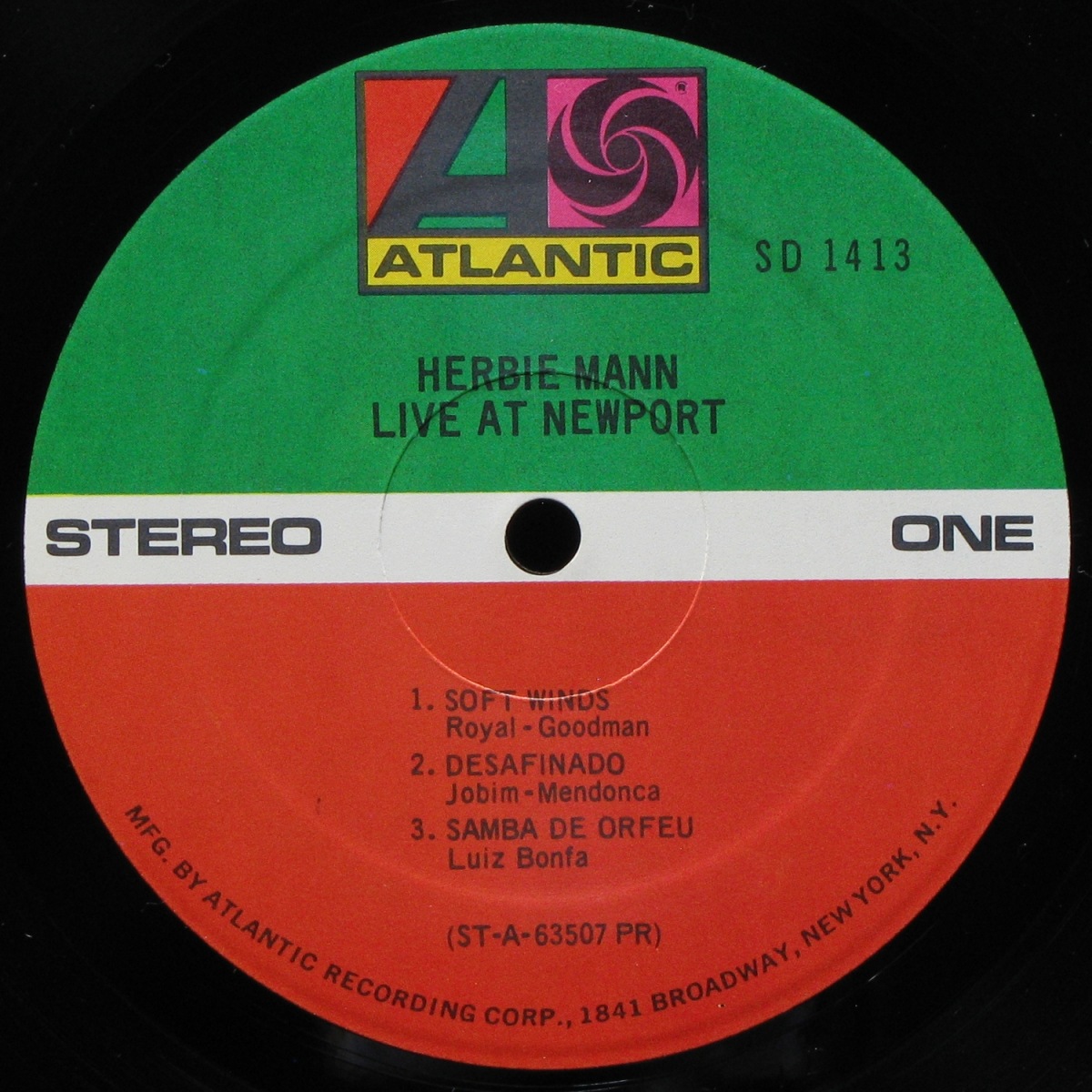 LP Herbie Mann — Live At Newport фото 2