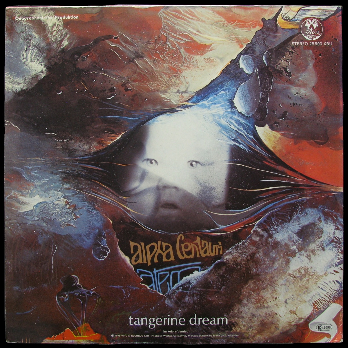 LP Tangerine Dream — Alpha Centauri + Atem (2LP) фото 2