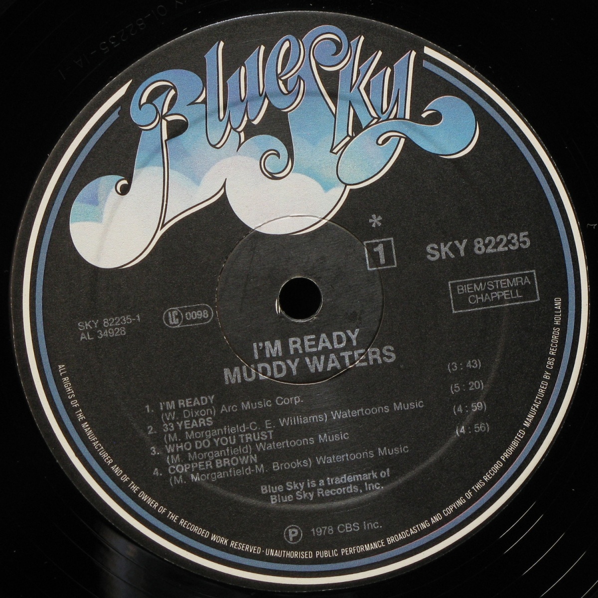 LP Muddy Waters — I'm Ready фото 3