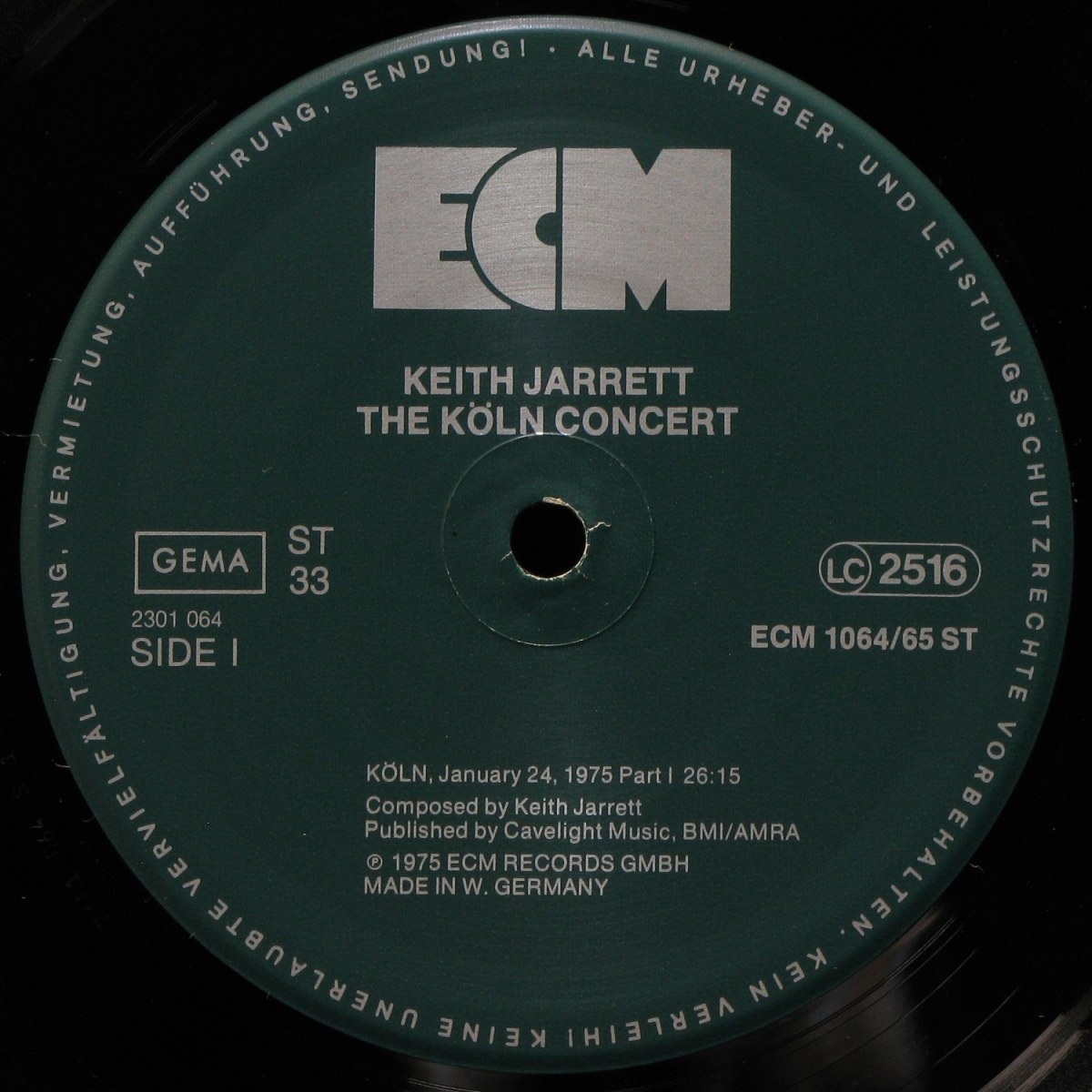 LP Keith Jarrett — Koln Concert (2LP) фото 3