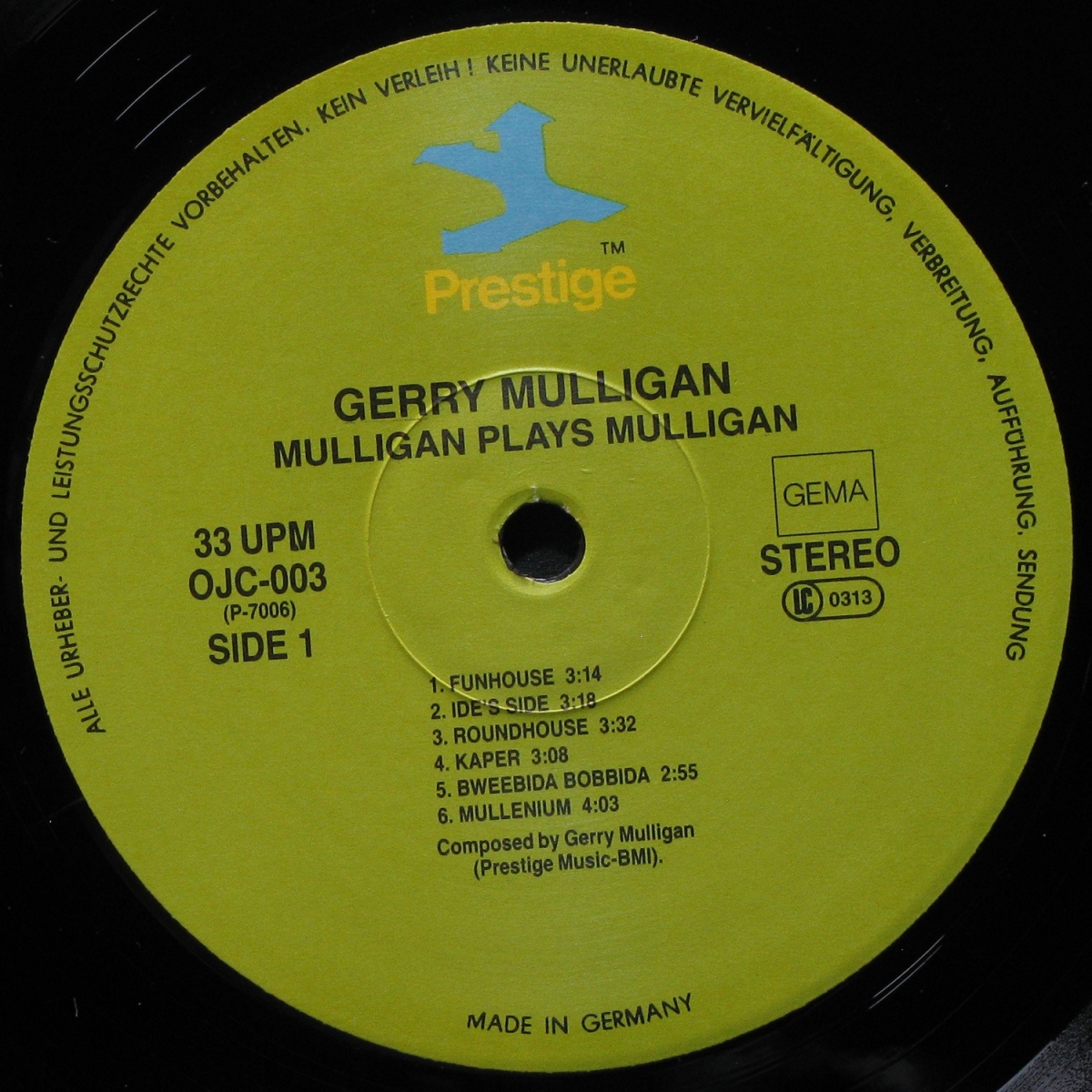 LP Gerry Mulligan — Mulligan Plays Mulligan фото 3