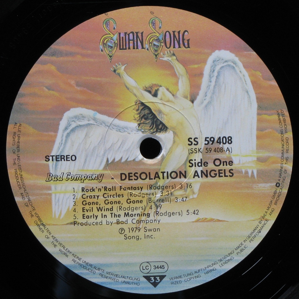 LP Bad Company — Desolation Angels фото 2