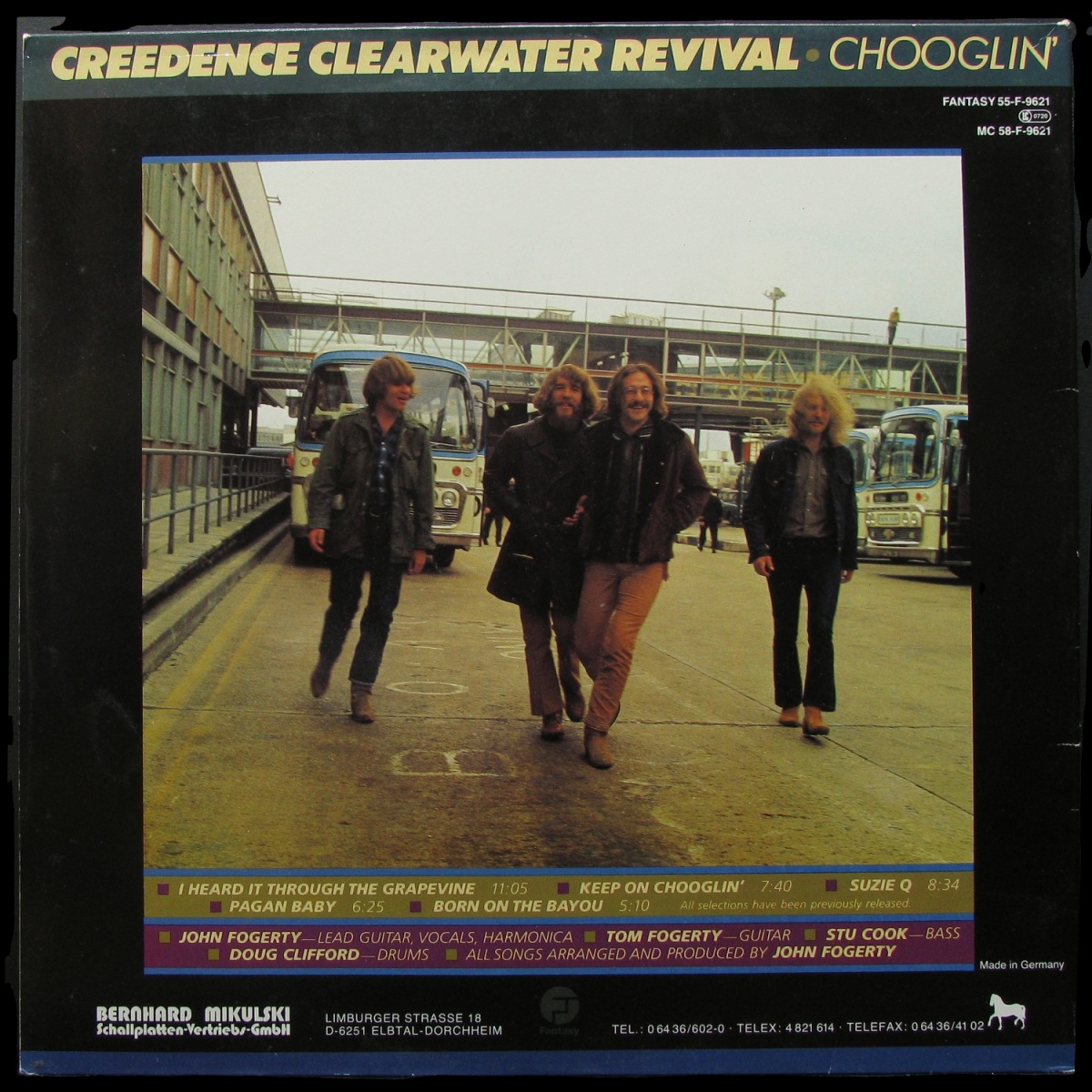 LP Creedence Clearwater Revival — Chooglin' фото 2