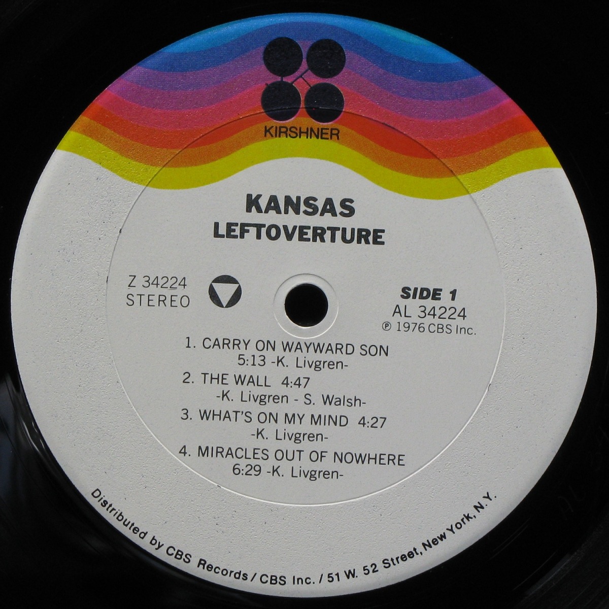 LP Kansas — Leftoverture фото 3