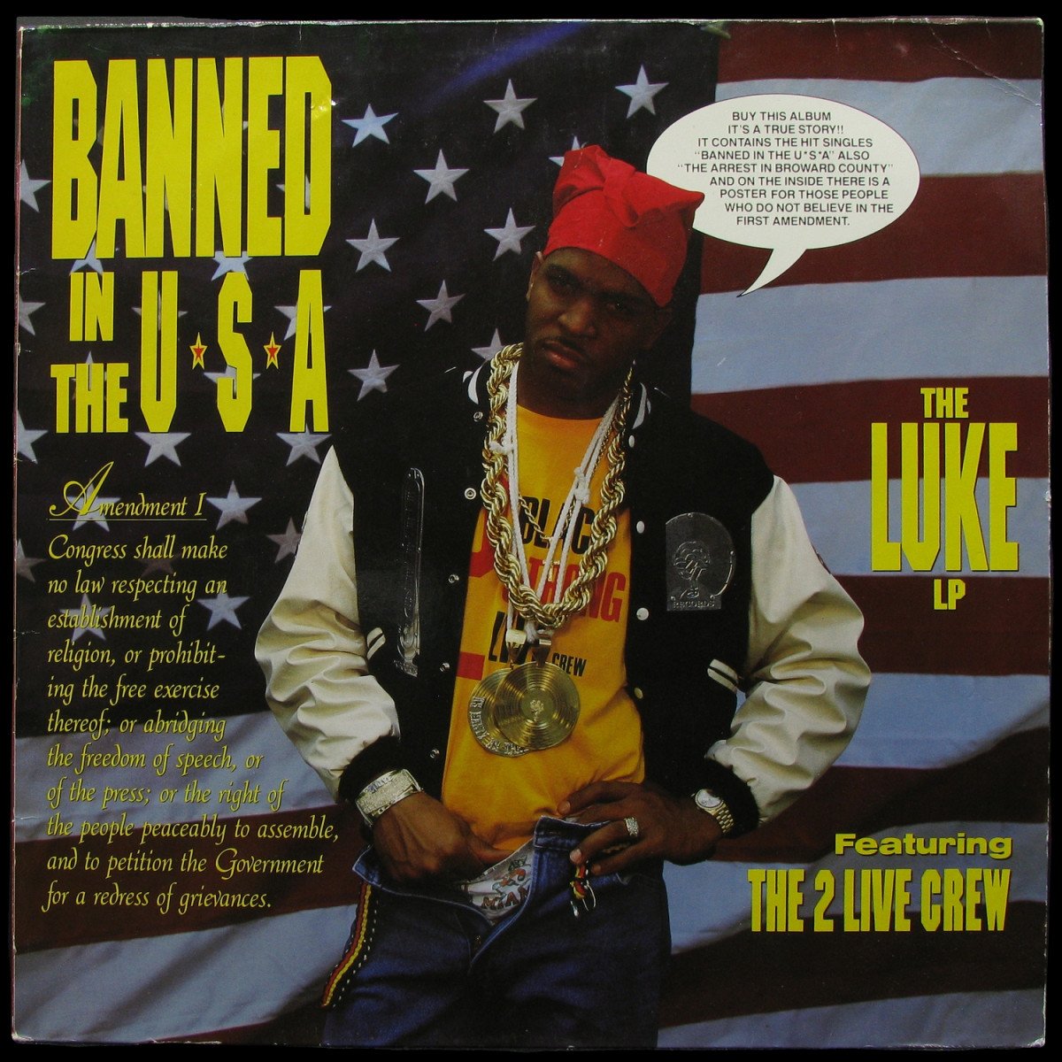 LP Luke / 2 Live Crew — Banned In The USA фото