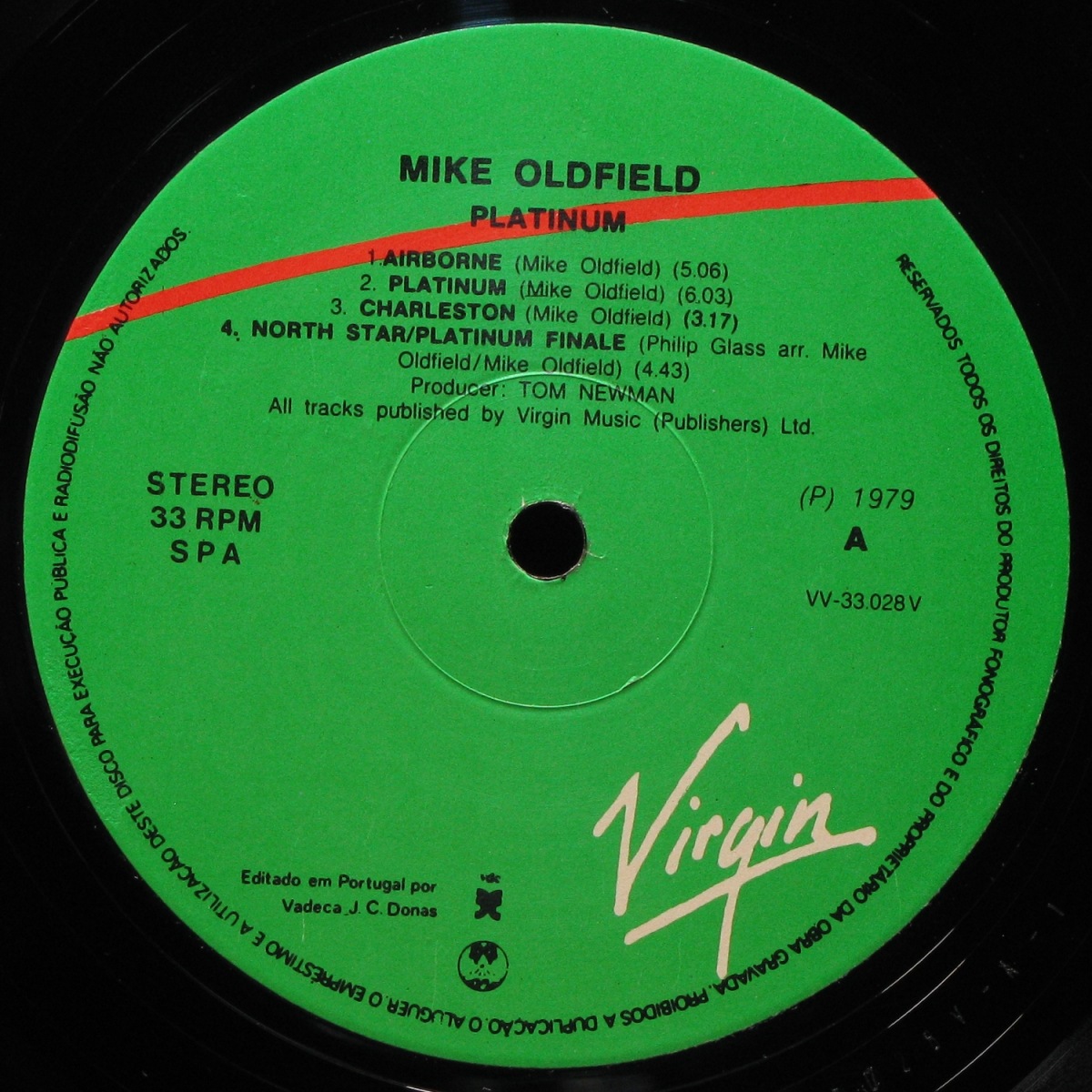 LP Mike Oldfield — Platinum фото 2