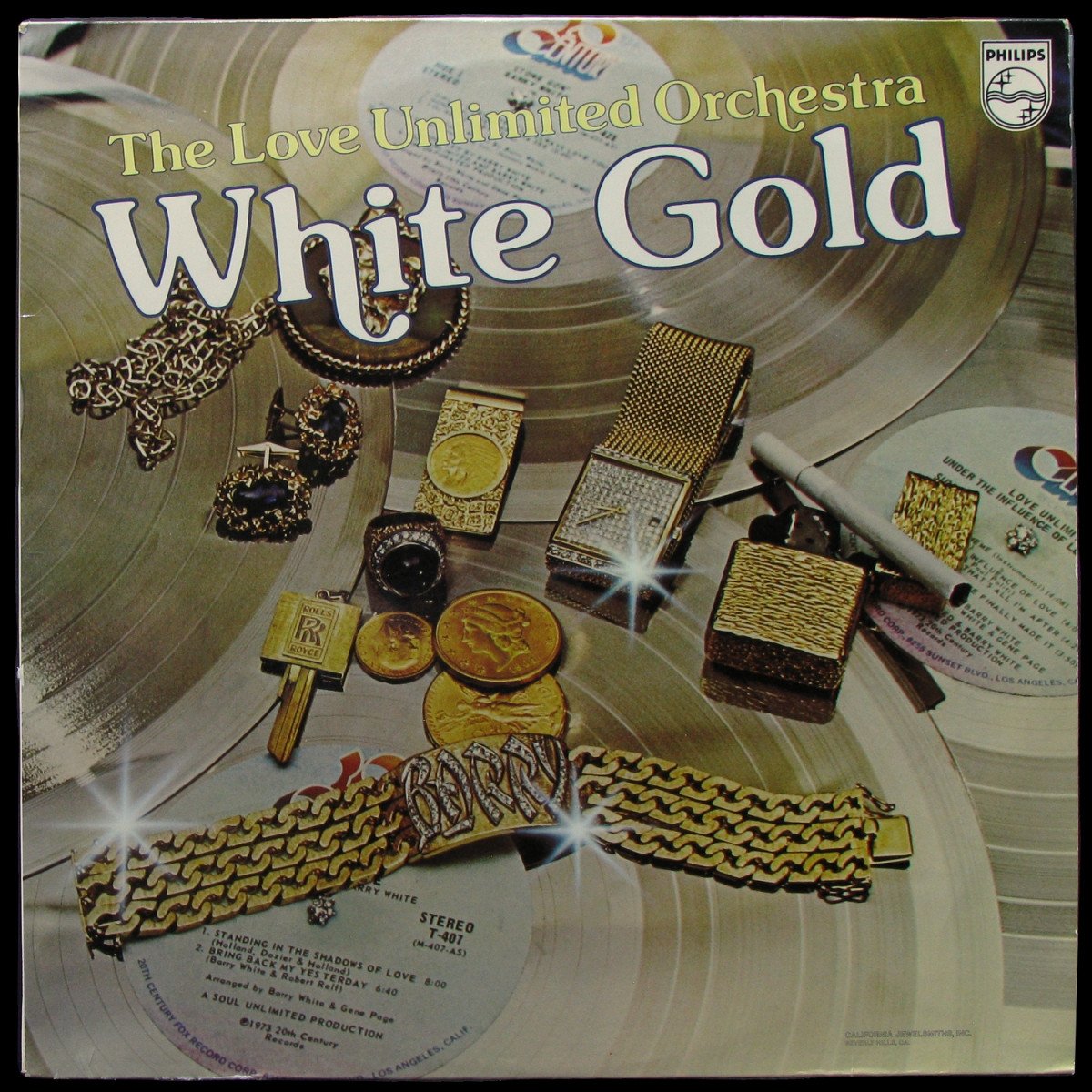 LP Love Unlimited Orchestra — White Gold фото