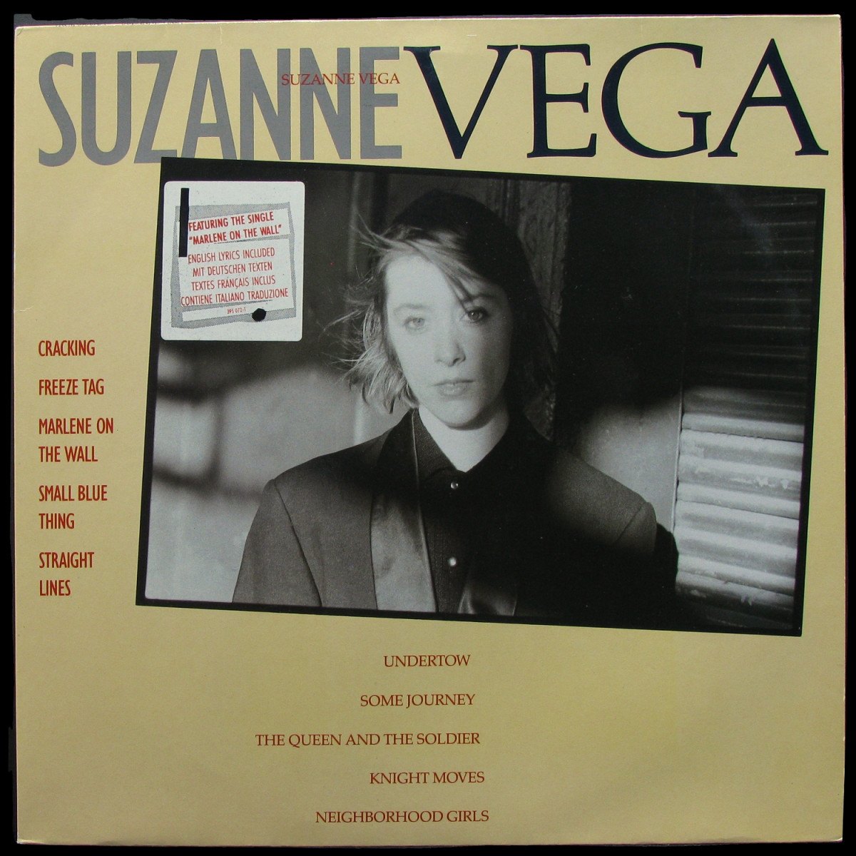 LP Suzanne Vega — Suzanne Vega фото