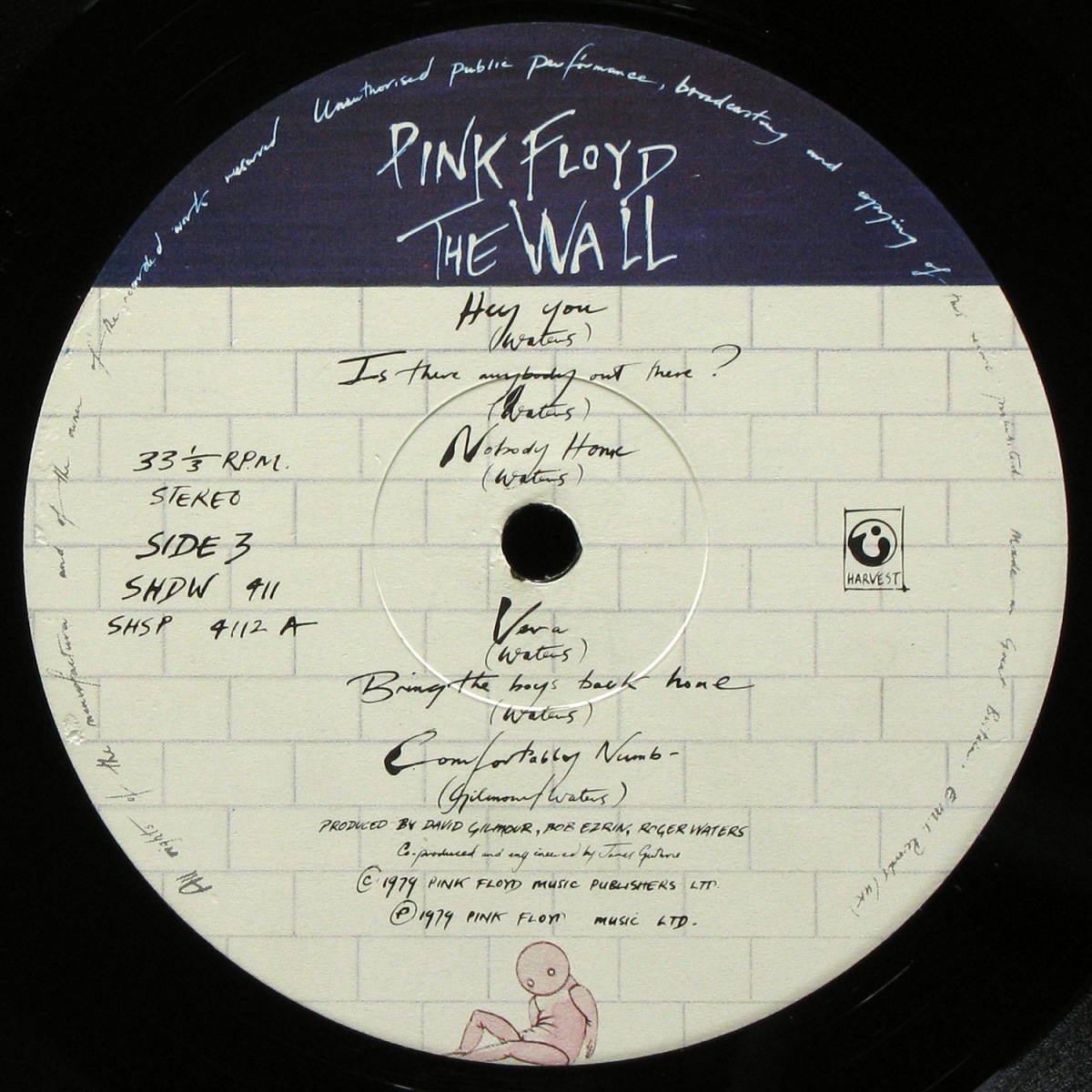 LP Pink Floyd — Wall (2LP) фото 11