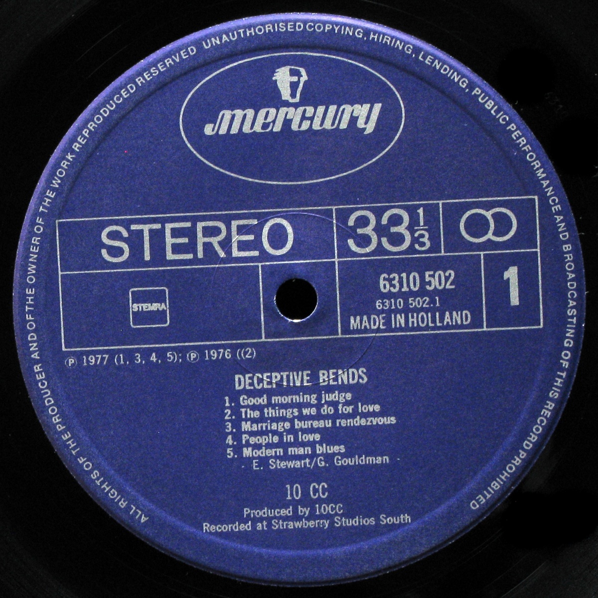 LP 10 CC — Deceptive Bends фото 2