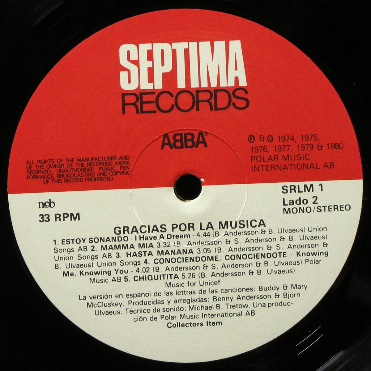 LP Abba — Gracias Por La Musica фото 2