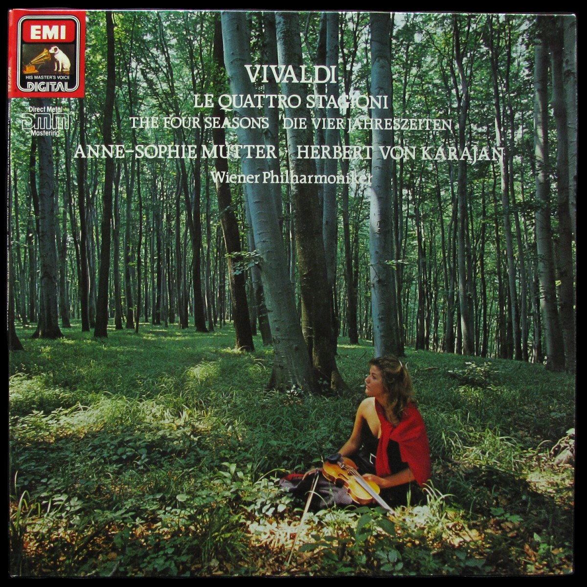 LP Herbert Von Karajan — Vivaldi: Le Quattro Stagioni / The Four Seasons / Die Vier Jahreszeiten (club edition) фото