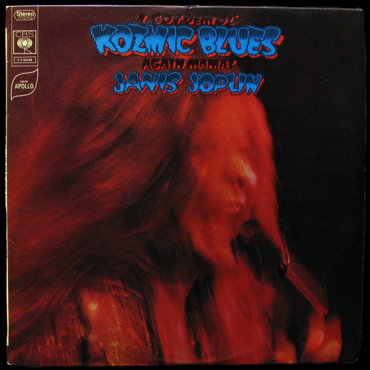 LP Janis Joplin — I Got Dem Ol' Kozmic Blues Again Mama! фото