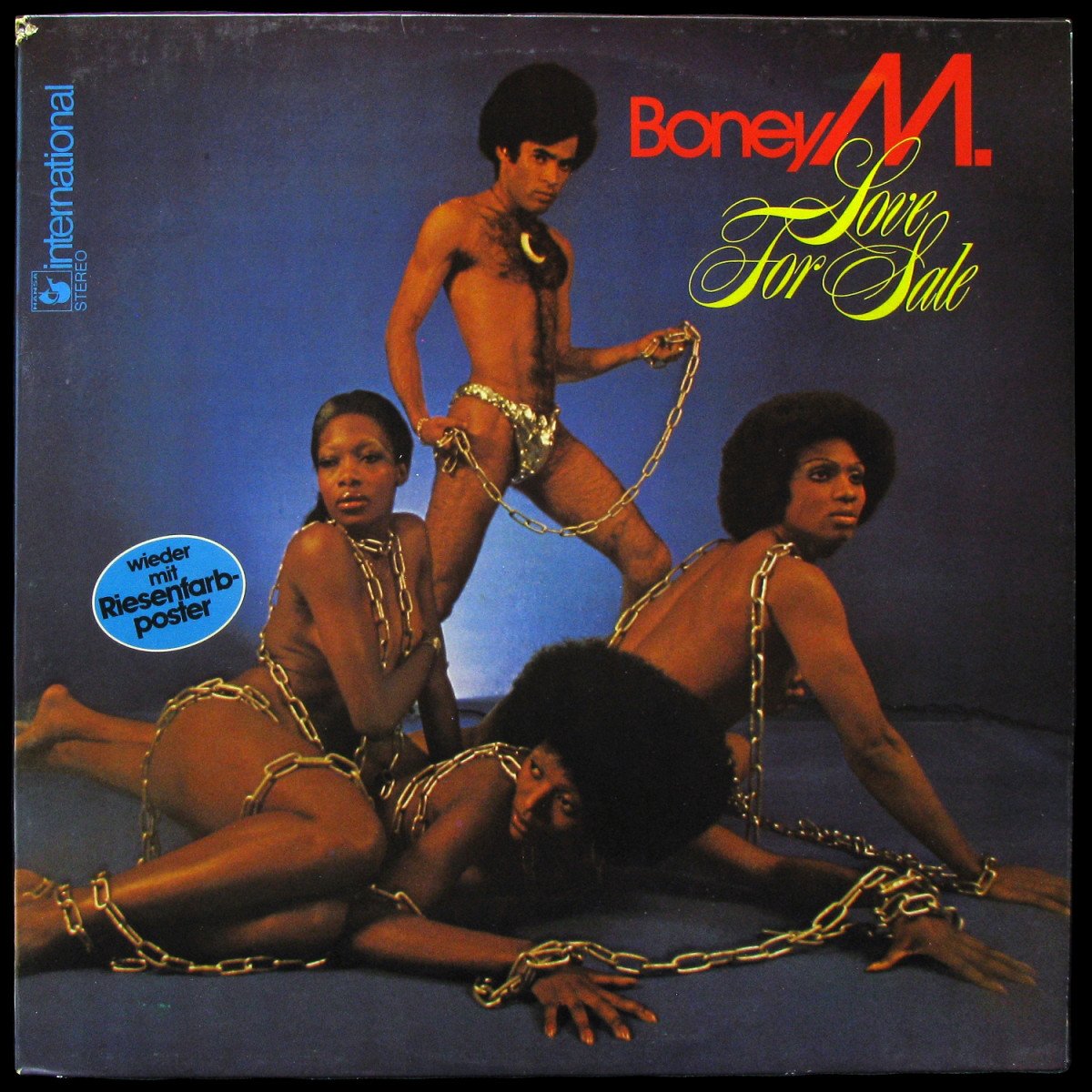 LP Boney M — Love For Sale (+ poster) фото