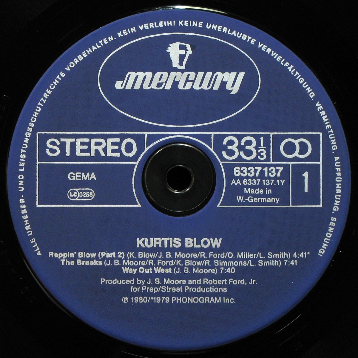 LP Kurtis Blow — Kurtis Blow фото 2