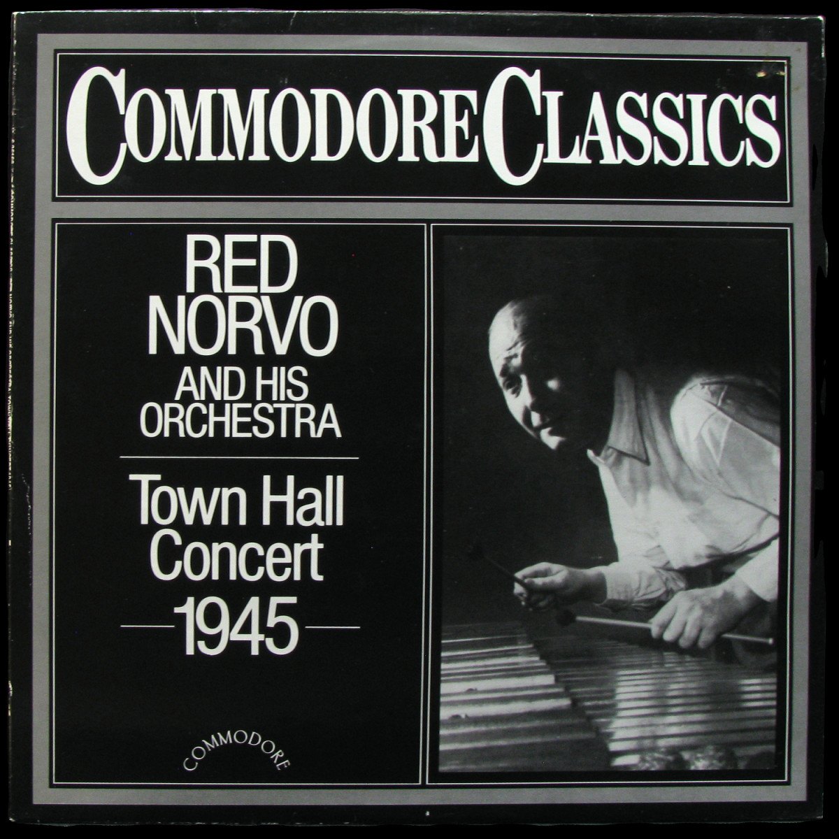 LP Red Norvo And His Orchestra — Town Hall Concert 1945 фото