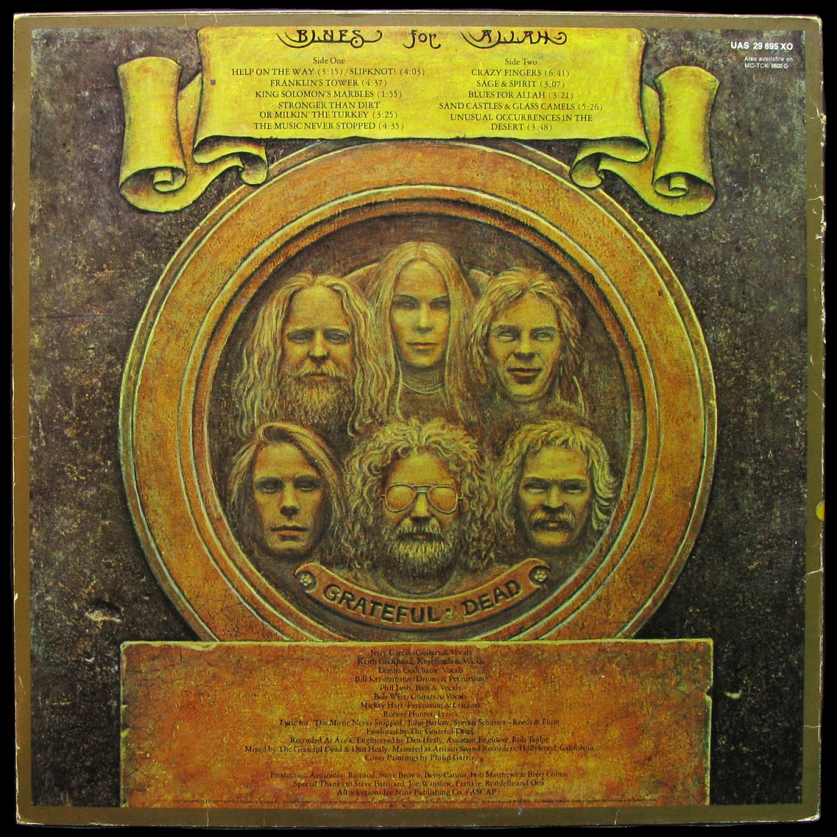 LP Grateful Dead — Blues For Allah фото 2