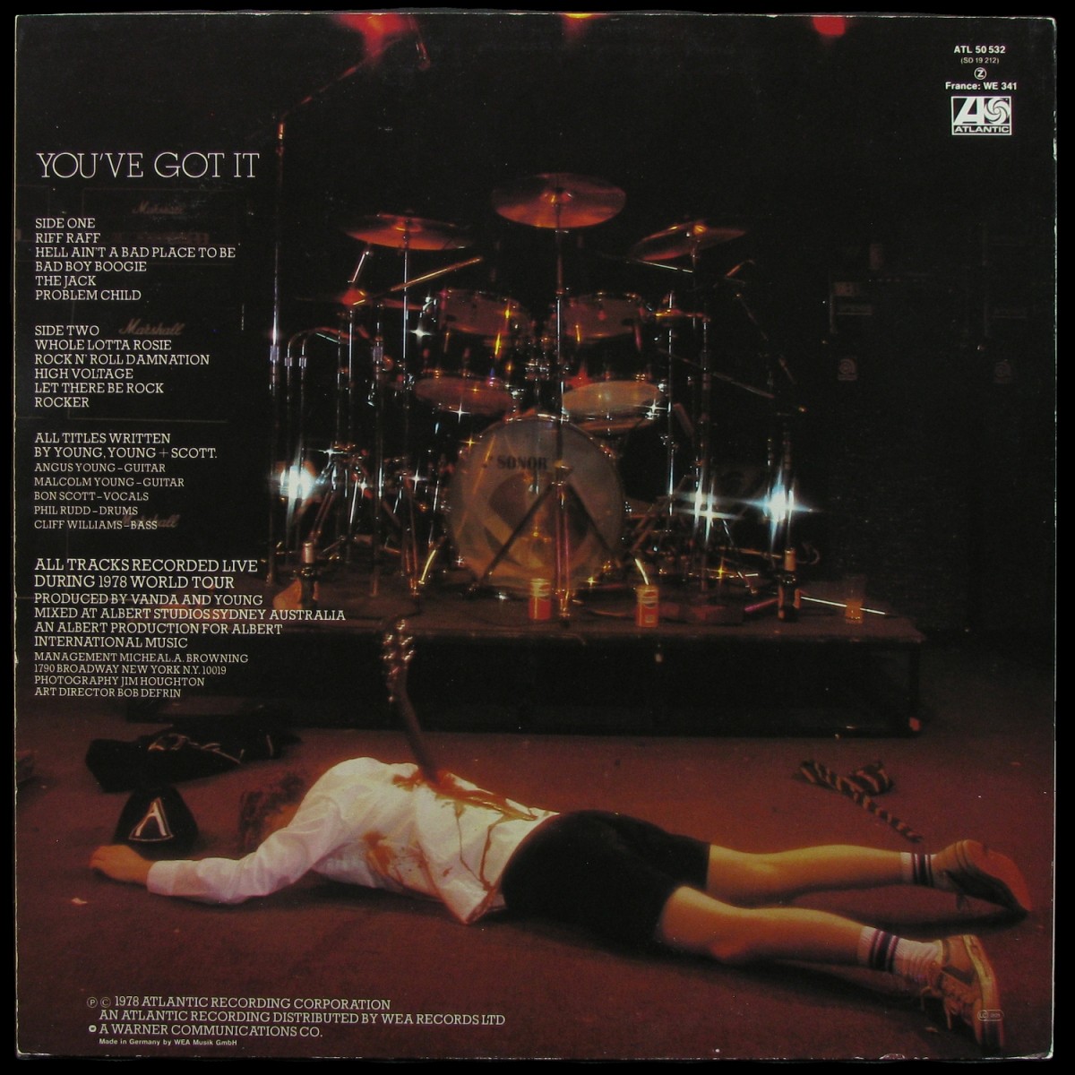 LP AC/DC — If You Want Blood You've Got It фото 2