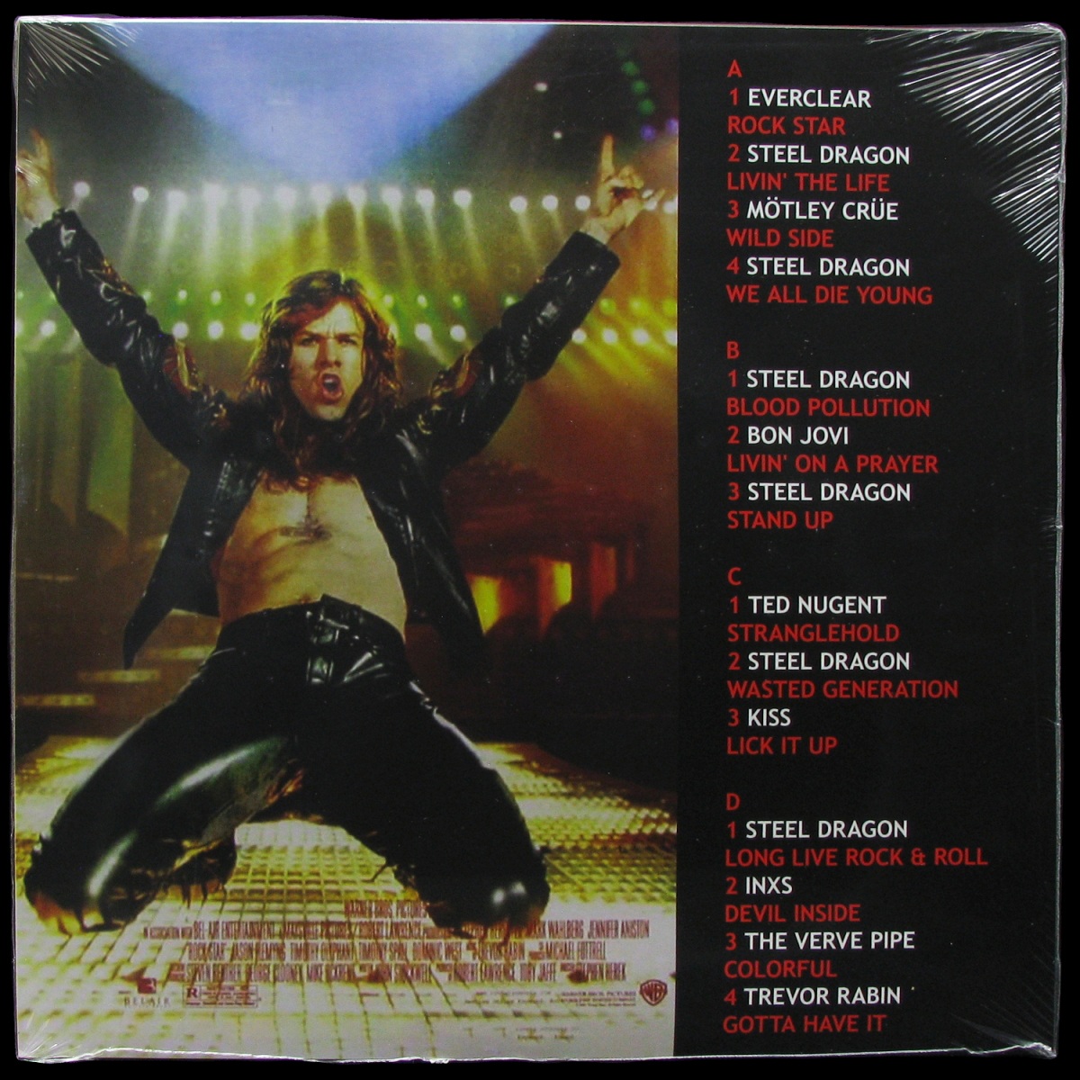 LP V/A — Rock Star (Music From The Motion Picture) (2LP, coloured vinyl) фото 2