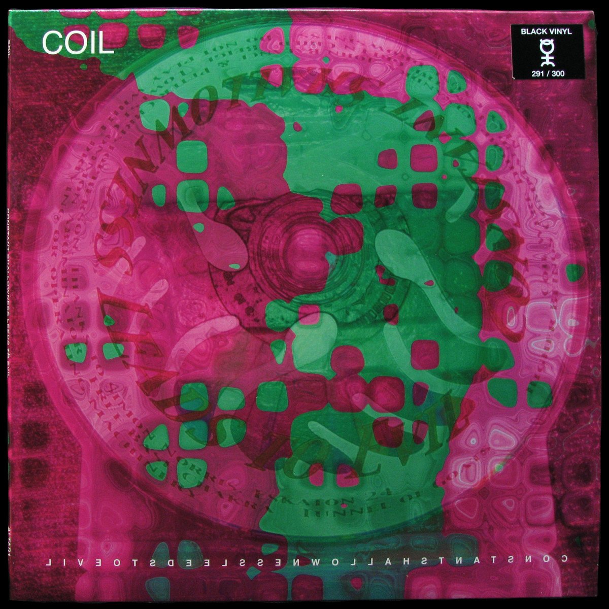 LP Coil — Constant Shallowness Leads to Evil (coloured vinyl, + poster) фото