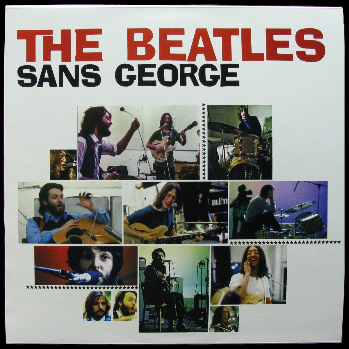 LP Beatles — Sans George (coloured vinyl) фото