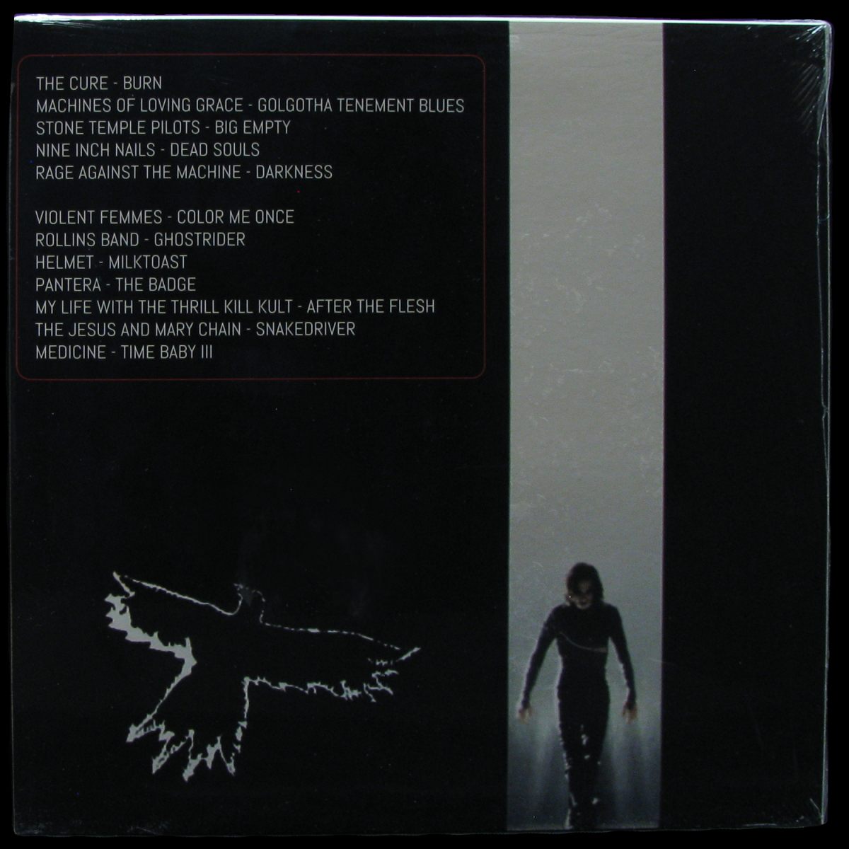 LP V/A — The Crow (Original Motion Picture Soundtrack) (coloured vinyl) фото 2