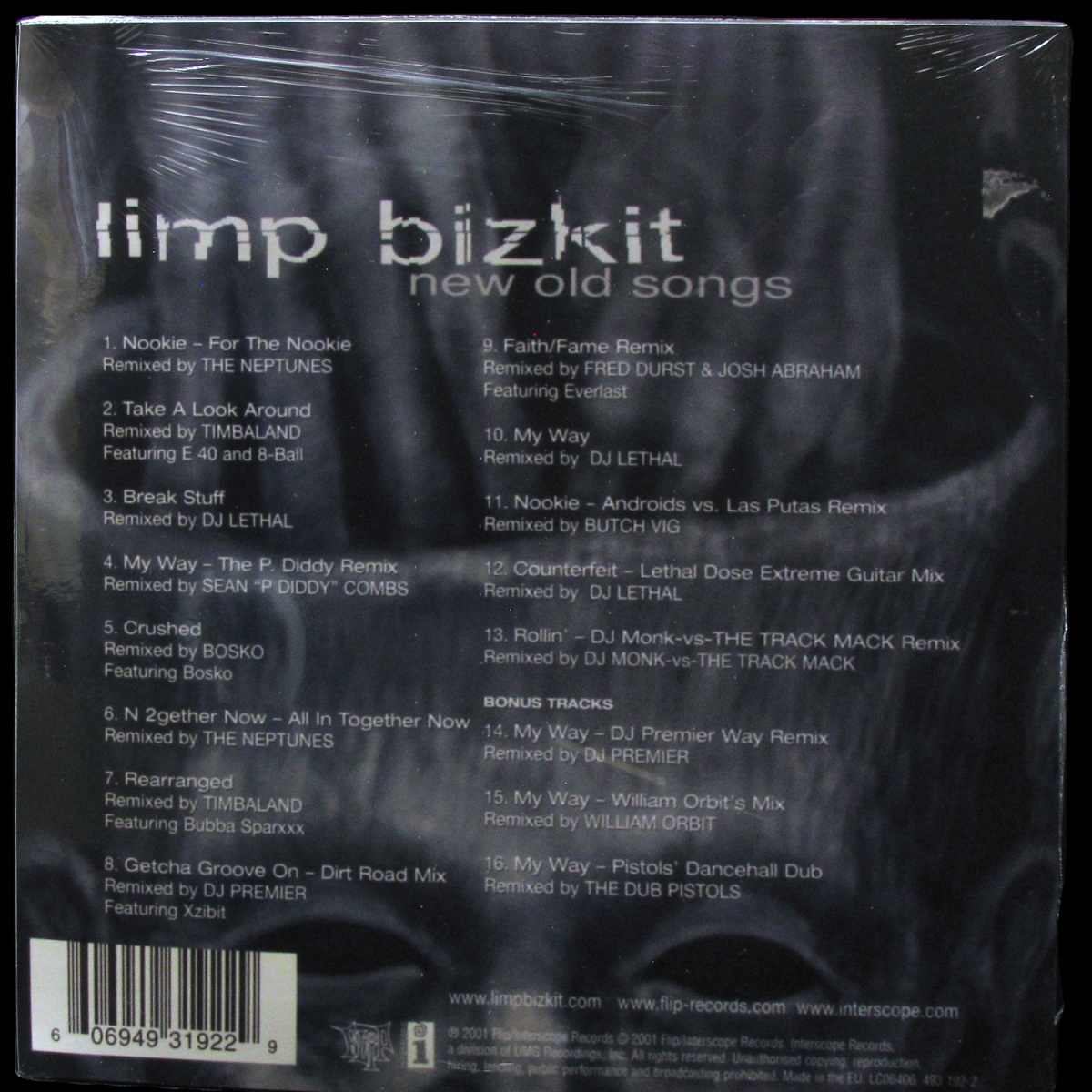 LP Limp Bizkit — New Old Songs фото 2