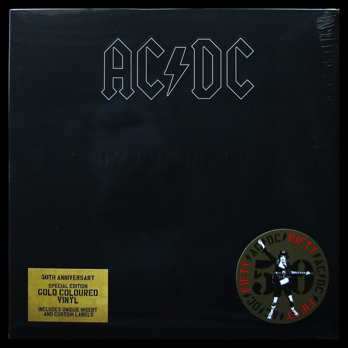 LP AC/DC — Back In Black (coloured vinyl) фото