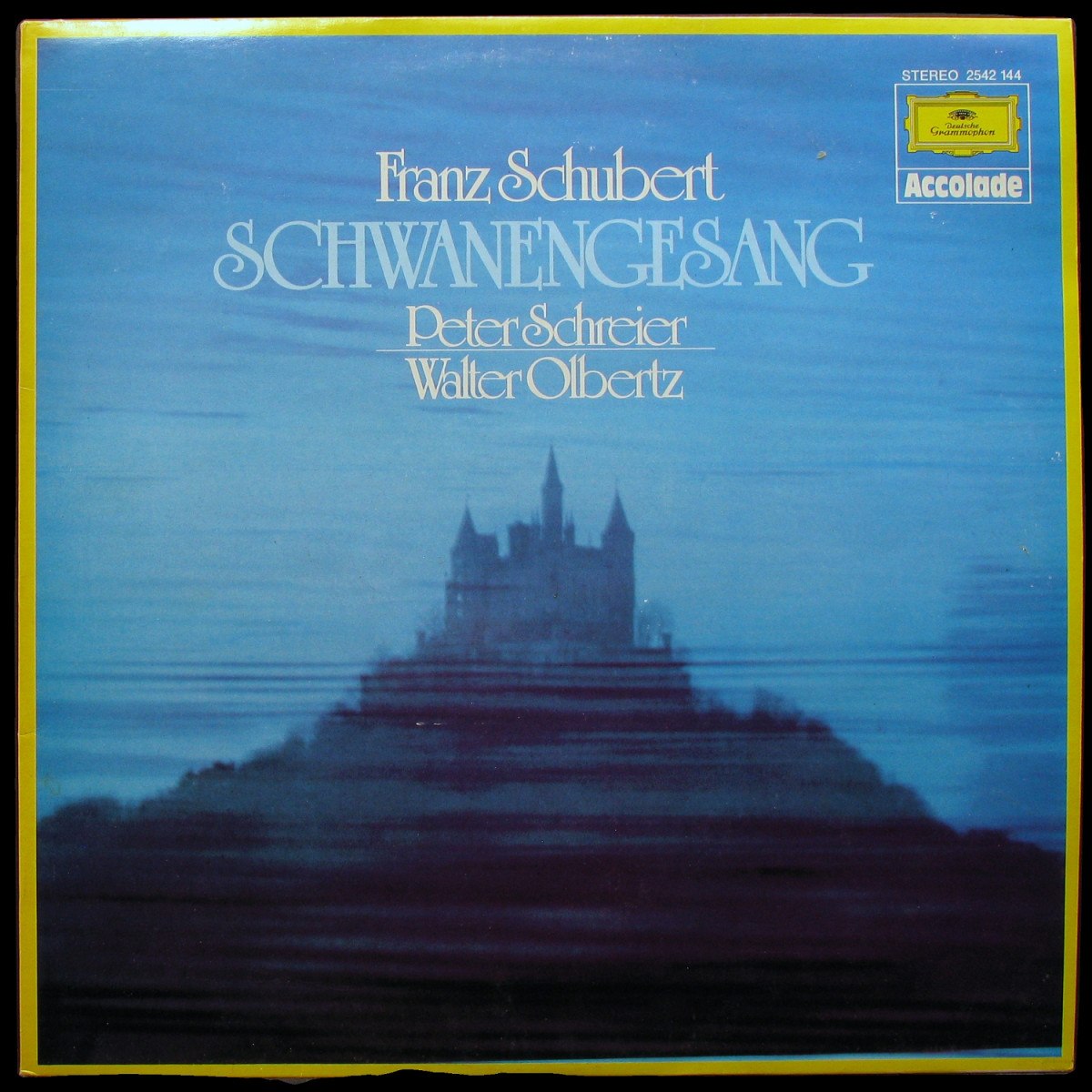 LP Peter Schreier / Walter Olbertz — Schubert: Schwanengesang фото