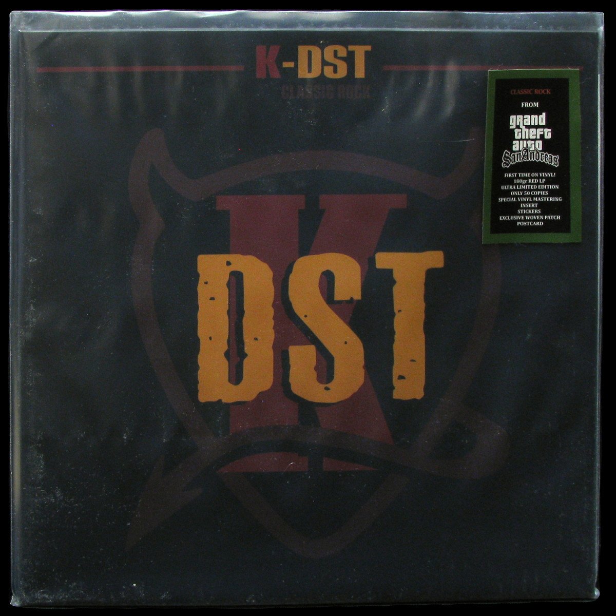 LP V/A — K-DST (Grand Theft Auto: San Andreas Soundtrack) (coloured vinyl) фото