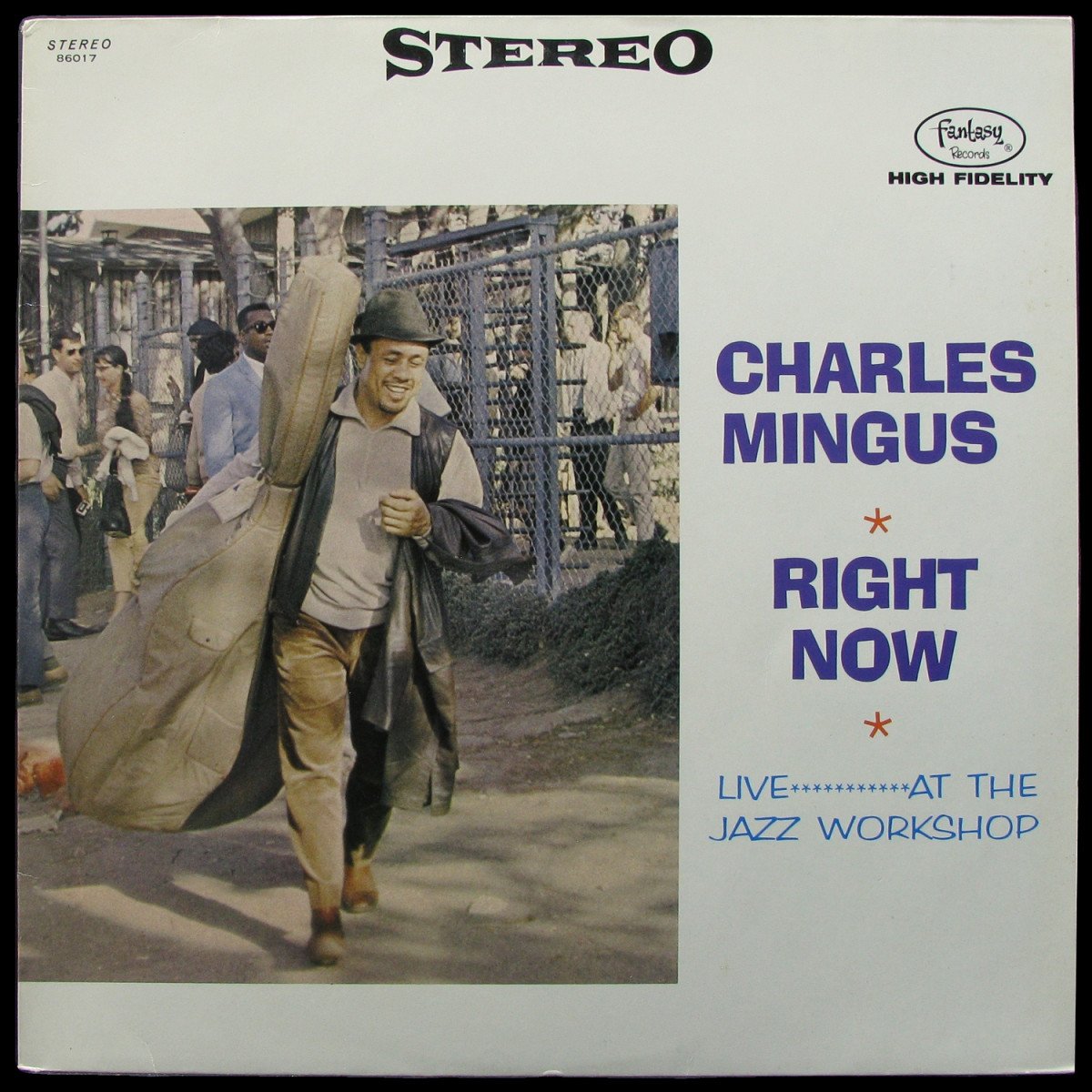 Пластинка Charles Mingus - Right Now: Live At The Jazz Workshop, 1986,  EX+/EX+, арт. 350158