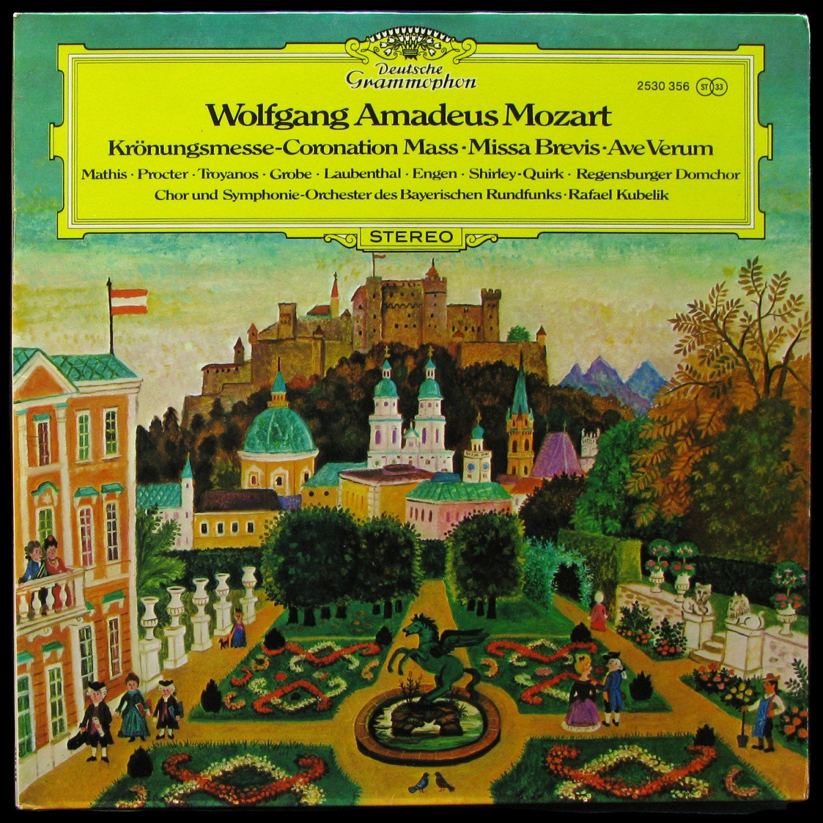 LP Rafael Kubelik — Mozart: Kronungsmesse - Coronation - Missa Brevis - Ave Verum фото