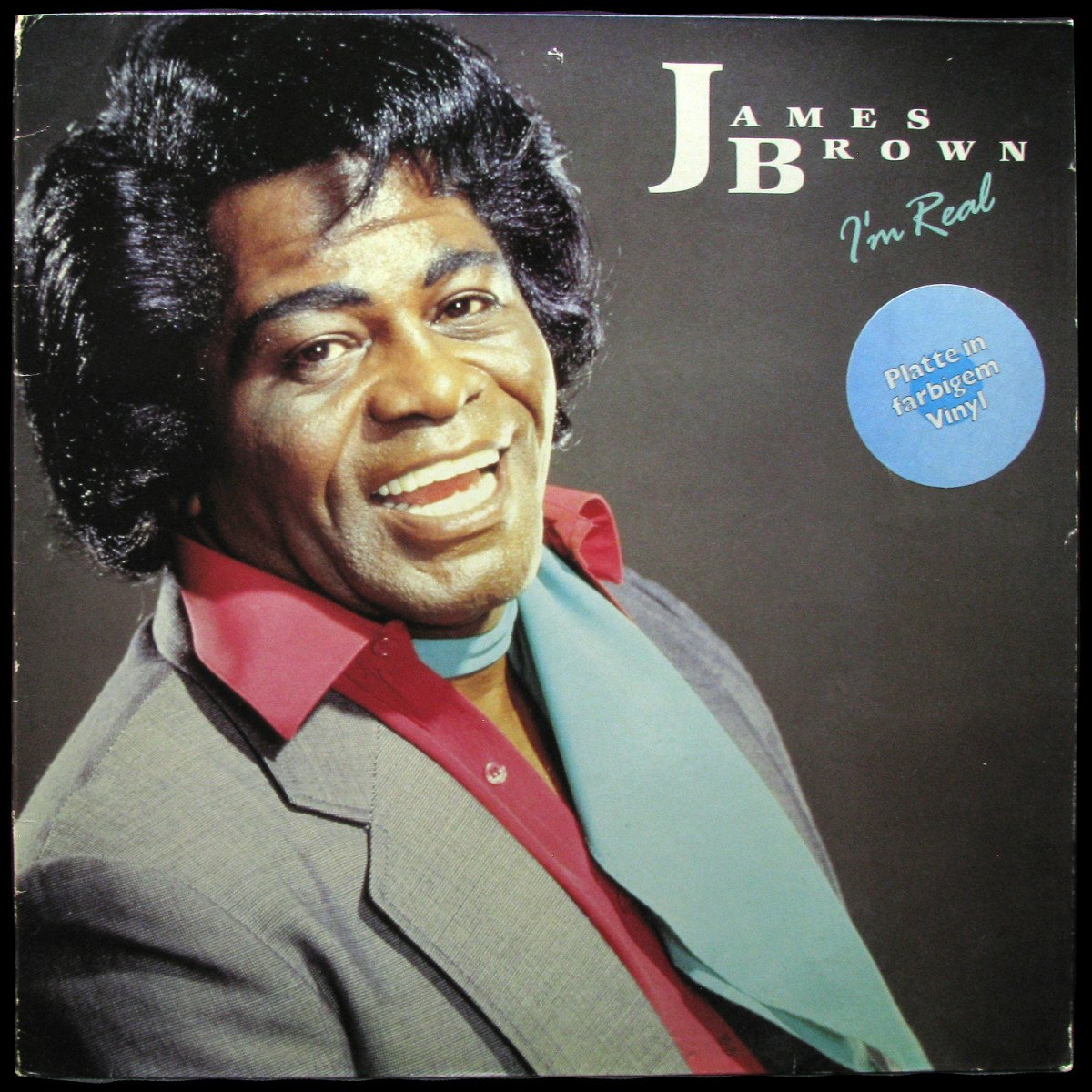 LP James Brown — I'm Real (coloured vinyl) фото