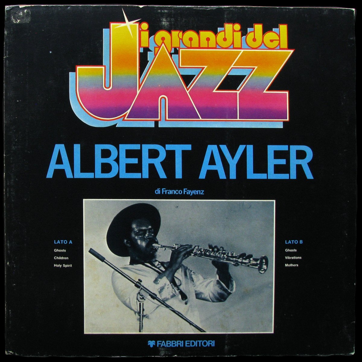 LP Albert Ayler — Albert Ayler (coverbooklet) фото