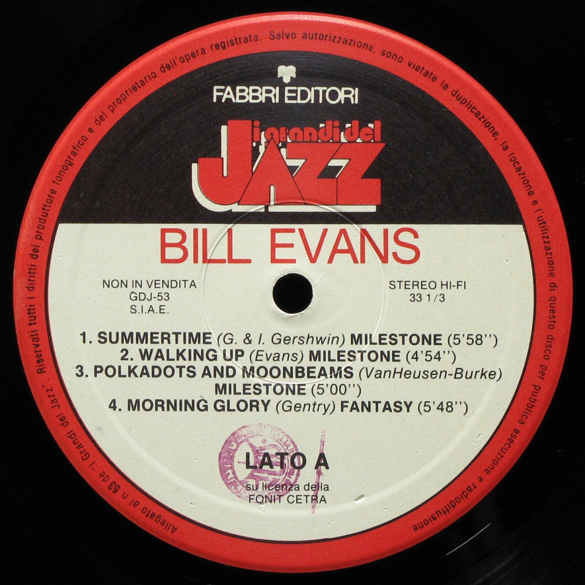 LP Bill Evans — Bill Evans (coverbooklet) фото 2