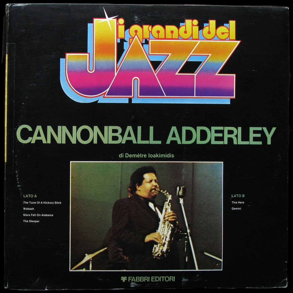 LP Cannonball Adderley — Cannonball Adderley (coverbooklet) фото