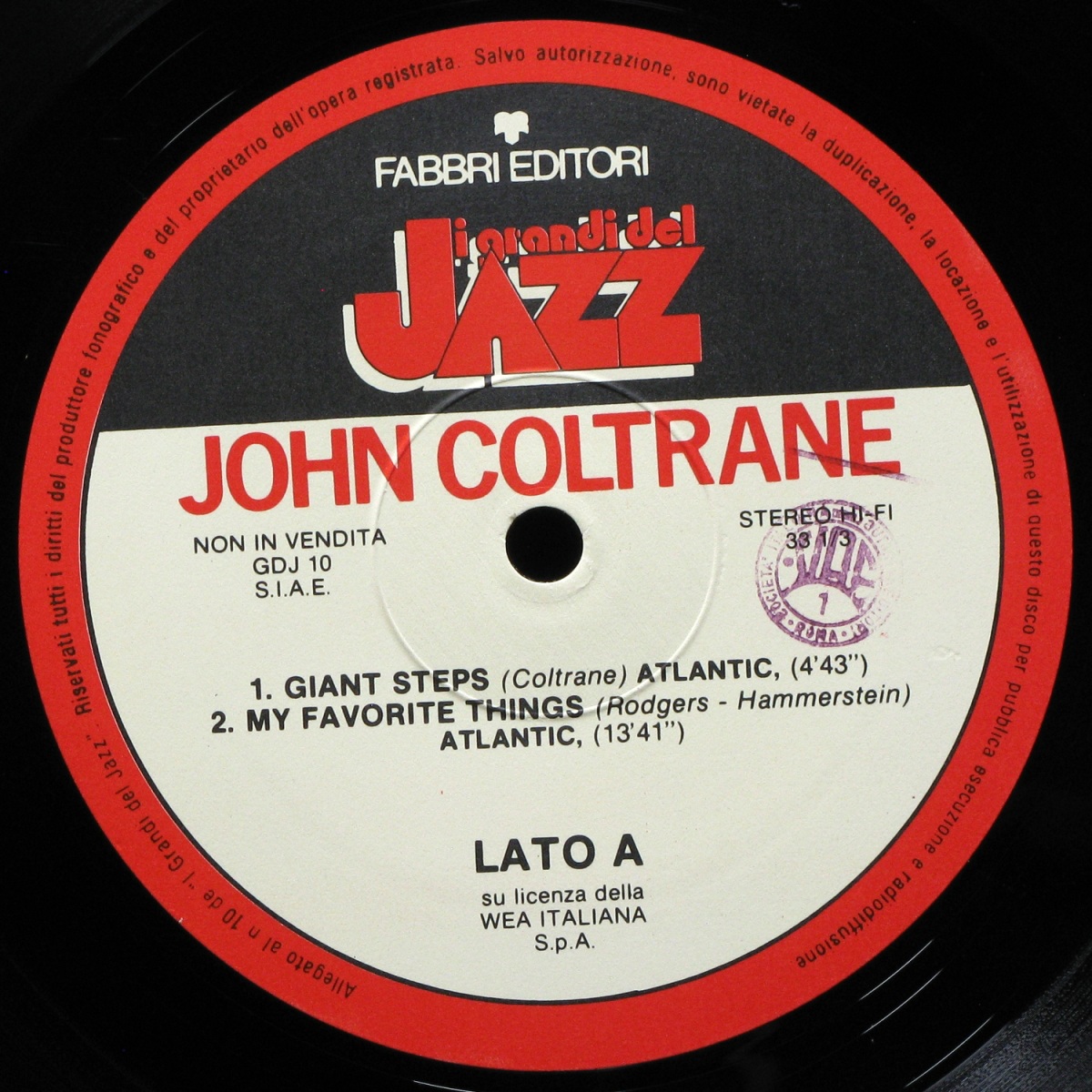 LP John Coltrane — John Coltrane (coverbooklet) фото 2