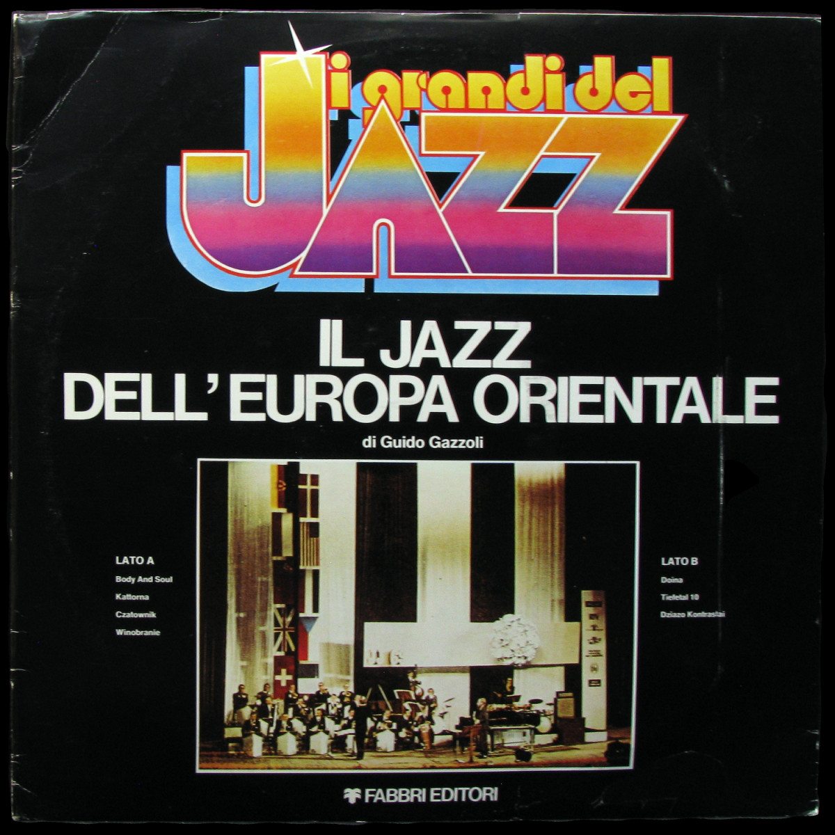 LP V/A — Il Jazz Dell'Europa Orientale (coverbooklet) фото